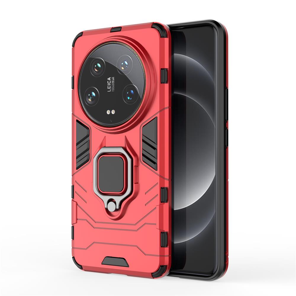 Lenuo Armor obal na Xiaomi 14 Ultra červená