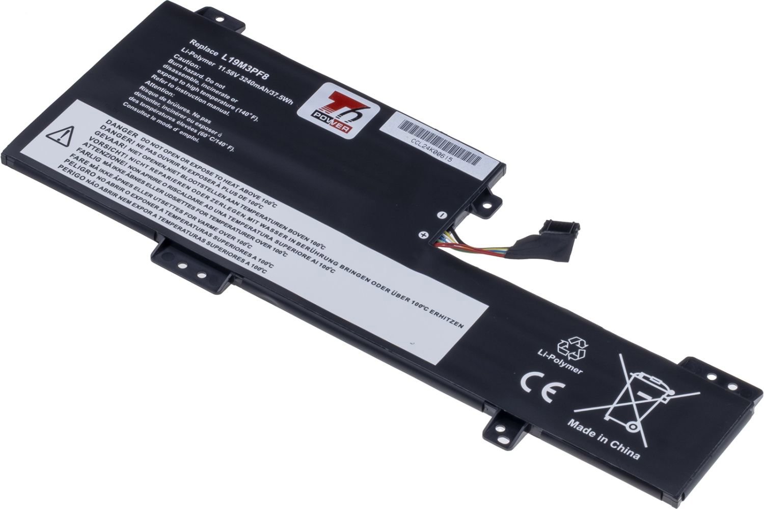 T6 Power pre Lenovo IdeaPad Flex 3-11IGL05, 3-11ADA05, 3240 mAh, 37,5 Wh, 3cell, Li-Pol