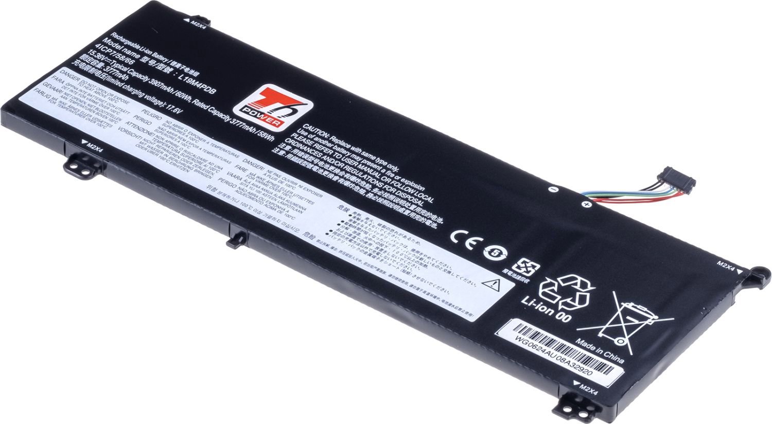 T6 Power pre Lenovo ThinkBook 15 G2 ARE, 15 G3 ACL, 14 G2 ITL, 14 G2 ARE, 3907 mAh, 60 Wh, 4cell, Li