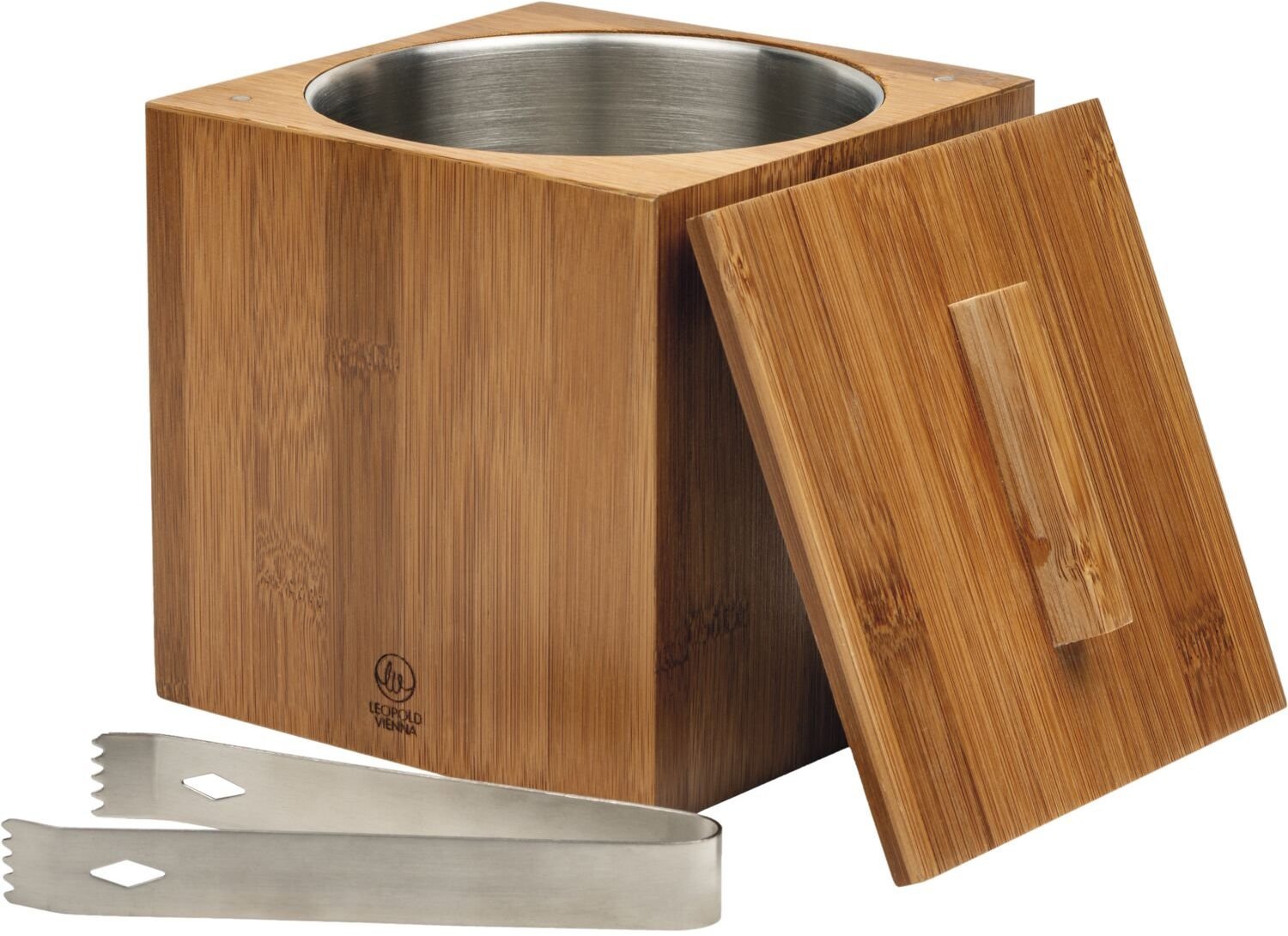 LEOPOLD VIENNA Barolo Nádoba na ľad s vekom a kliešťami, objem 1,8 l, výška 175 mm