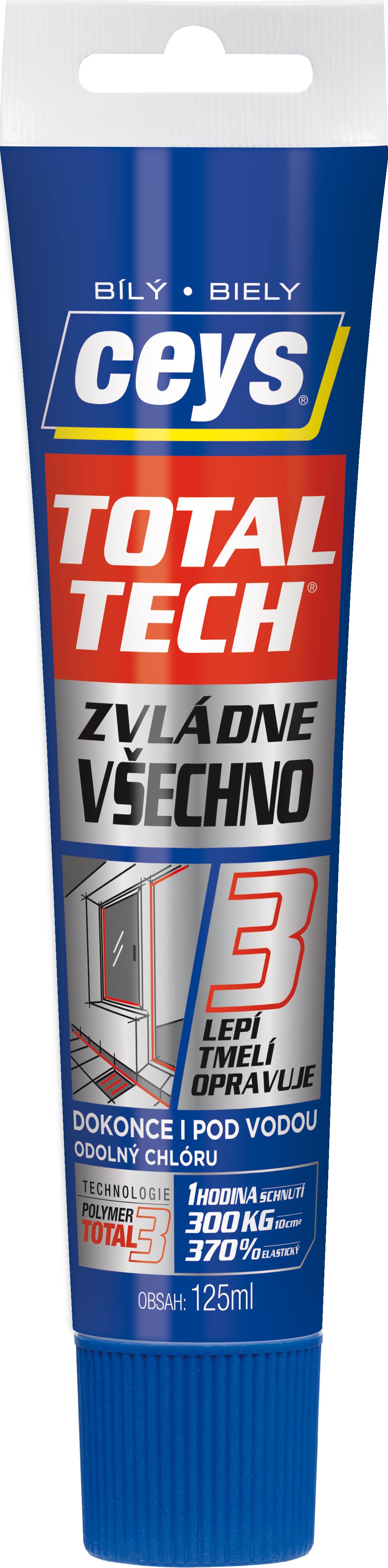 CEYS Total Tech Express biely tuba 125 ml
