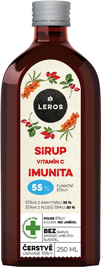 Leros Sirup Vitamín C Imunita 250 ml