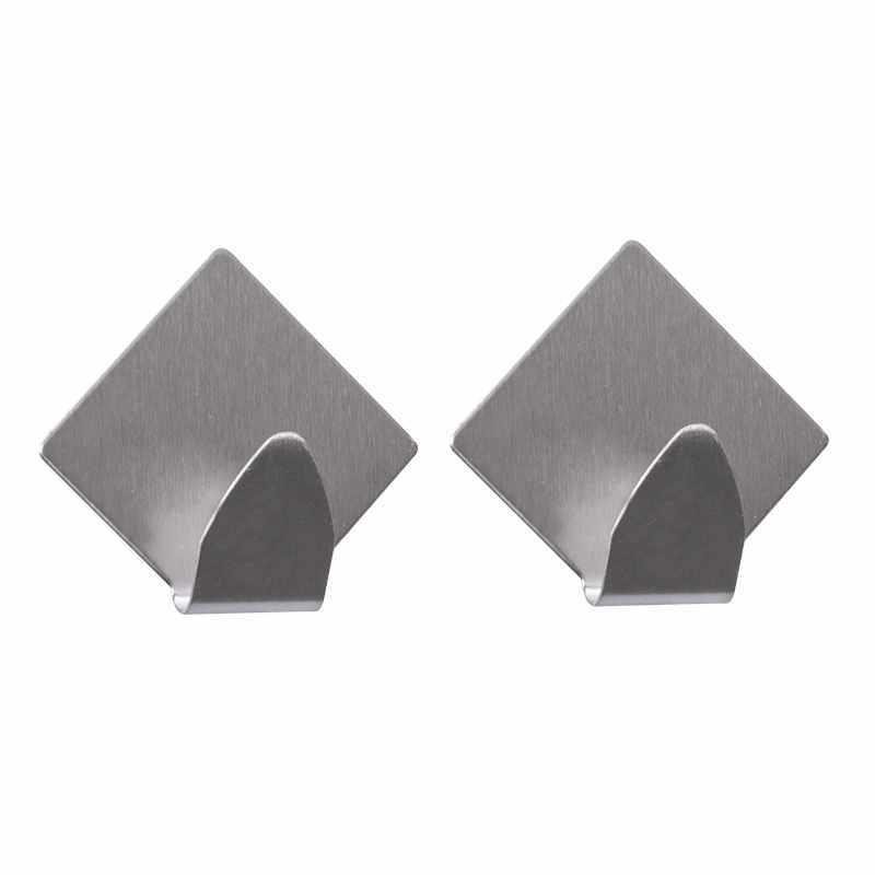 DuraHome Kúpeľňový háčik samolepiaci 50 × 45 mm, 2 ks