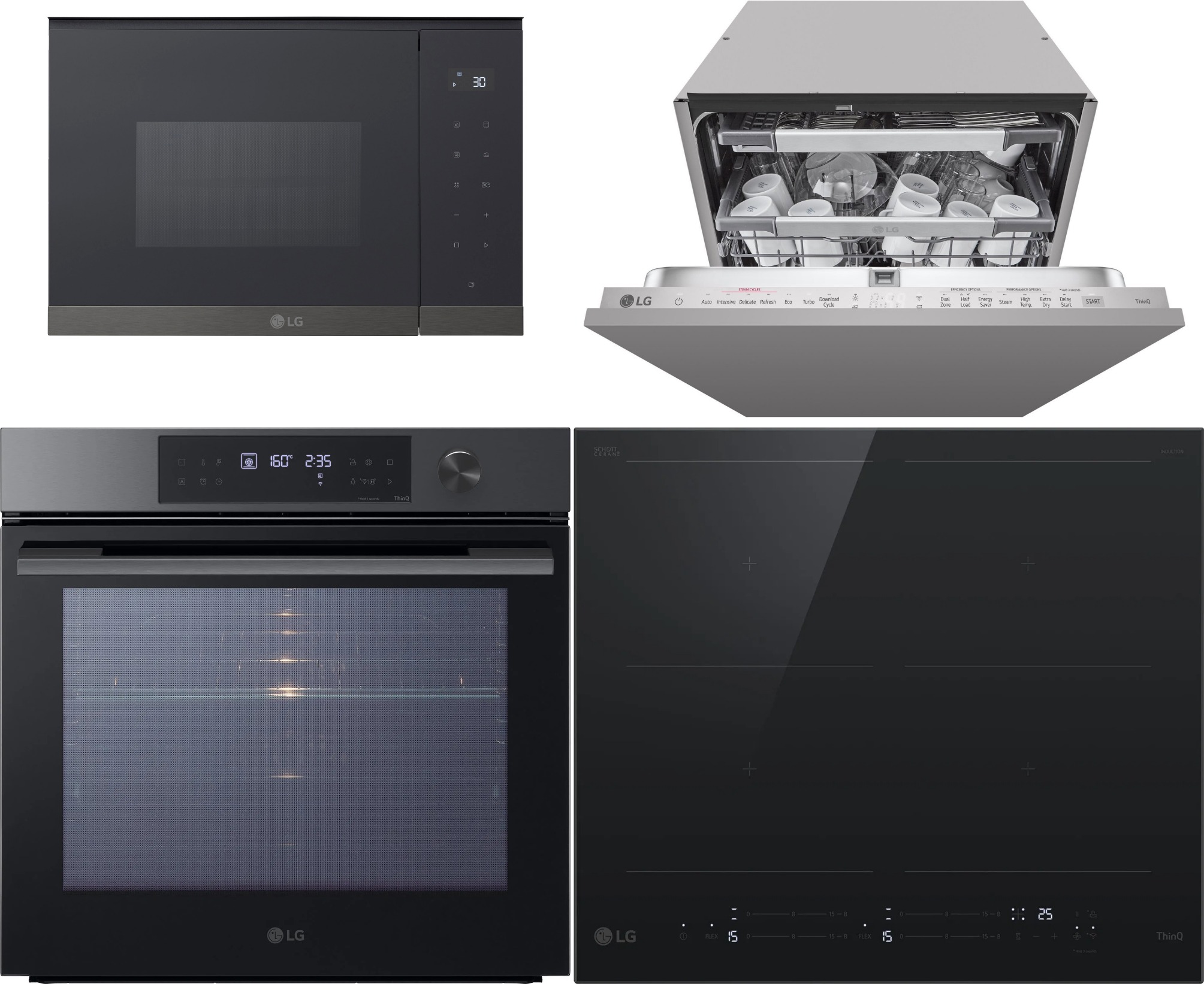 LG MG7Z2593B + LG DB976TKS + LG WS7D7632WB + LG CBIZ2437B