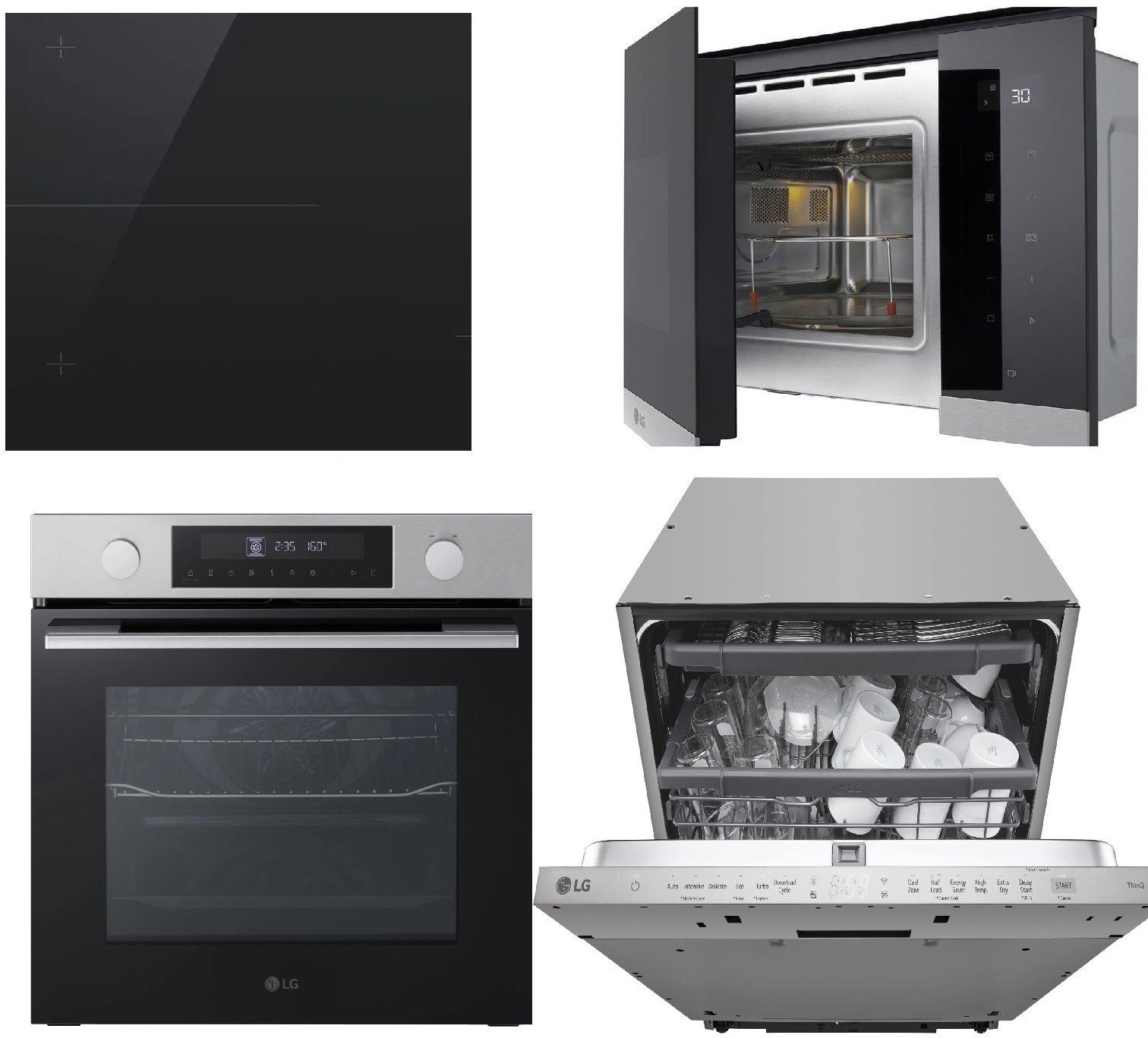 LG MG7Z2593D + LG WS5D7210S + LG CBIZ2435B + LG DB273TX