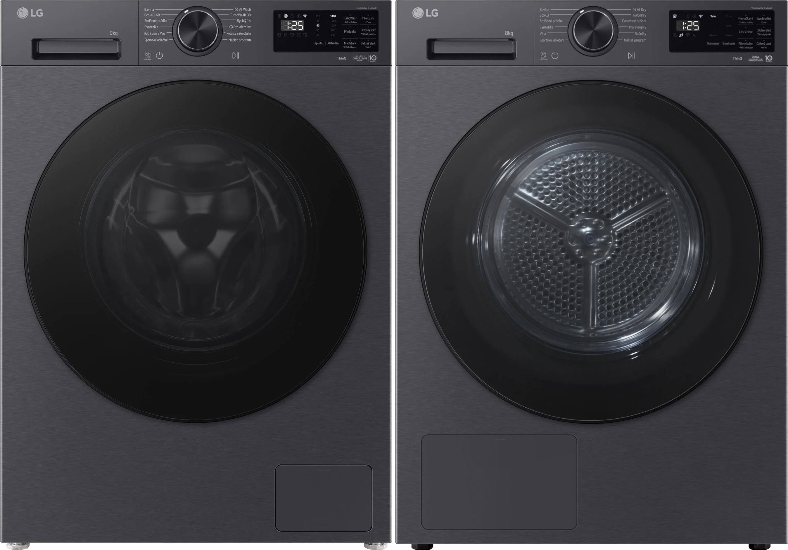 LG F4X5009TBB + LG RHX5008TBB