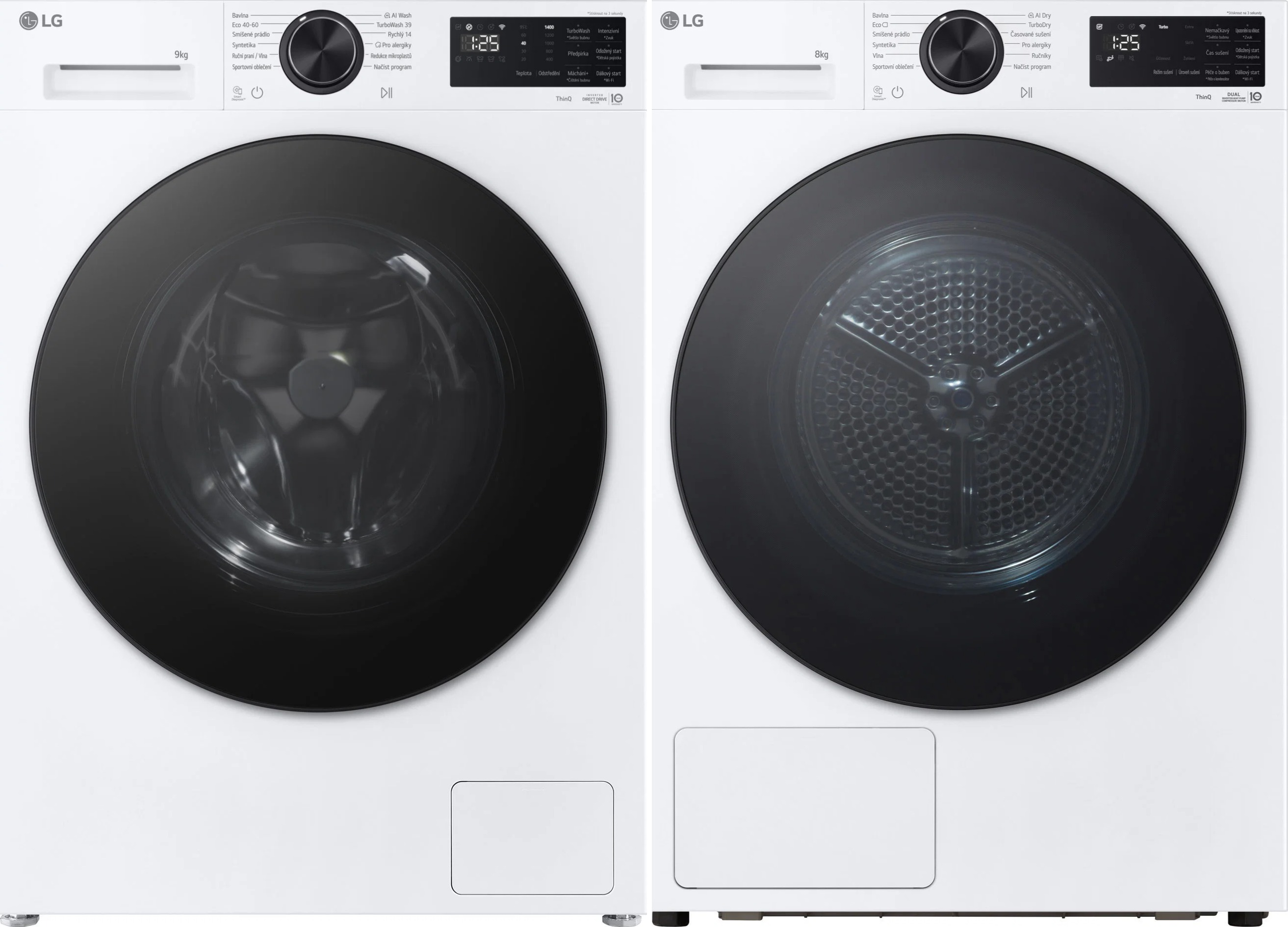LG F4X5009TLB + LG RHX5008TLB