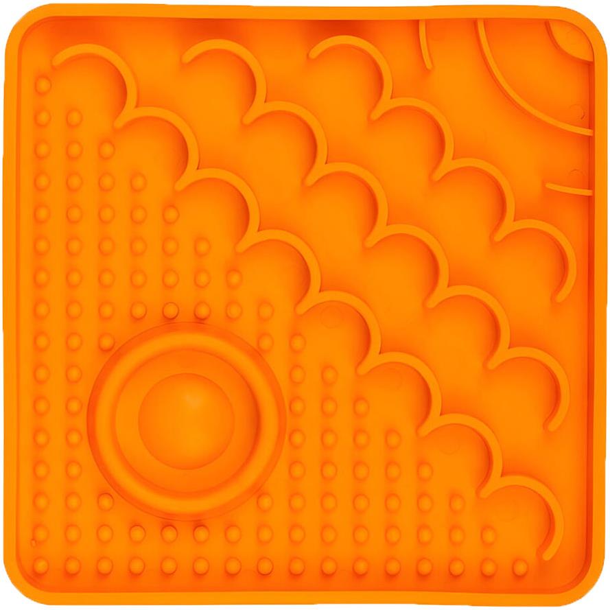 LickiMat Catster lízacia podložka oranžová