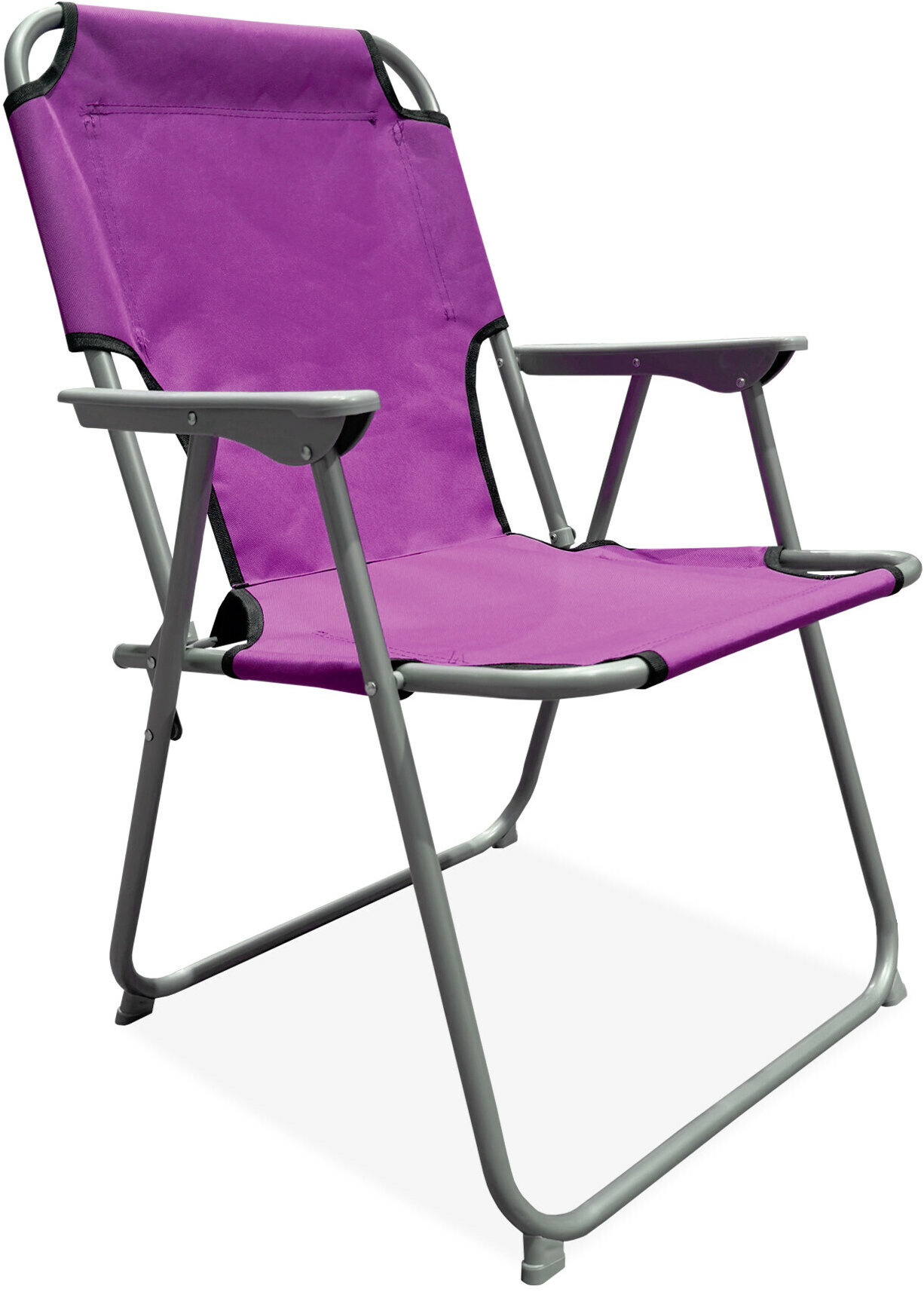 Linder Exclusiv PO2600L Skládací křeslo, fialové