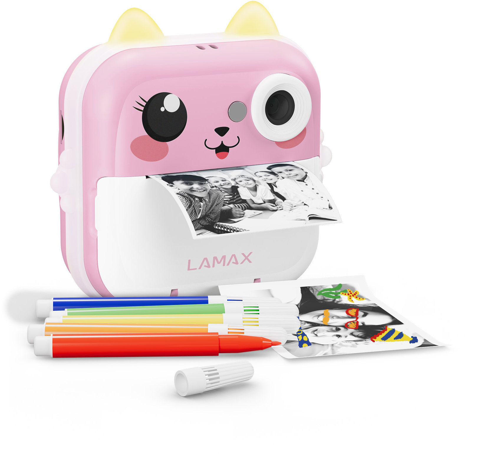 LAMAX InstaKid2 AI Plus – pink