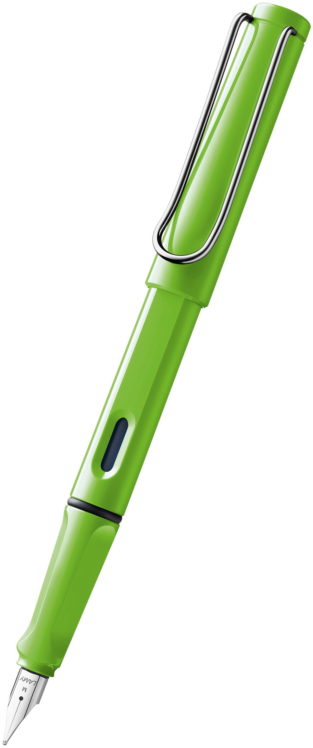 LAMY safari Shiny Green plniace pero