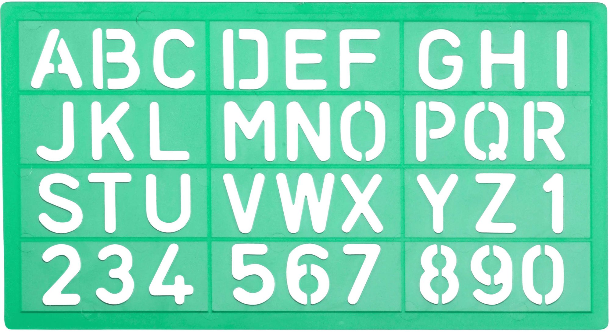 LINEX 8530 30 mm – písmená, čísla