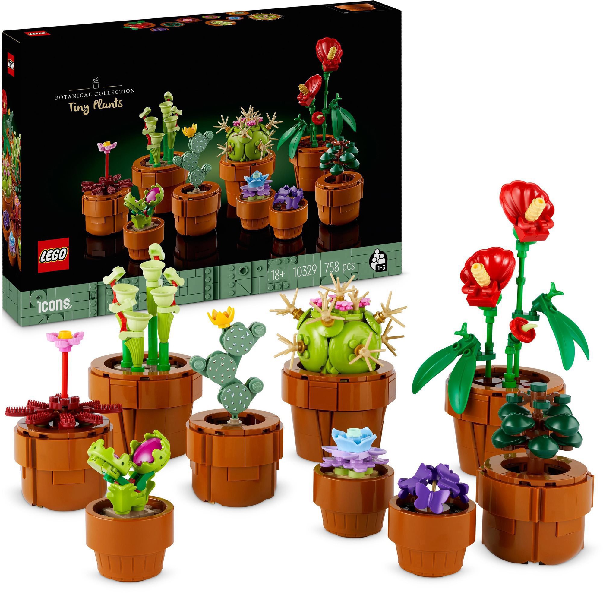 LEGO stavebnica Lego® Botanicals 10329 Miniatúrne rastliny