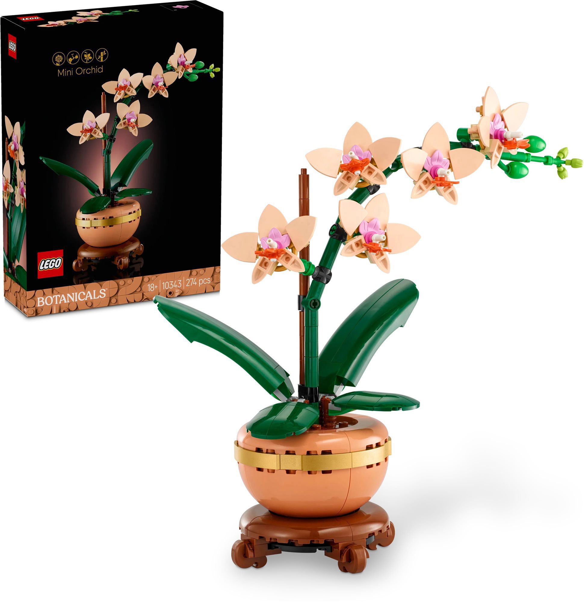LEGO® Botanicals 10343 Miniatúrna orchidea