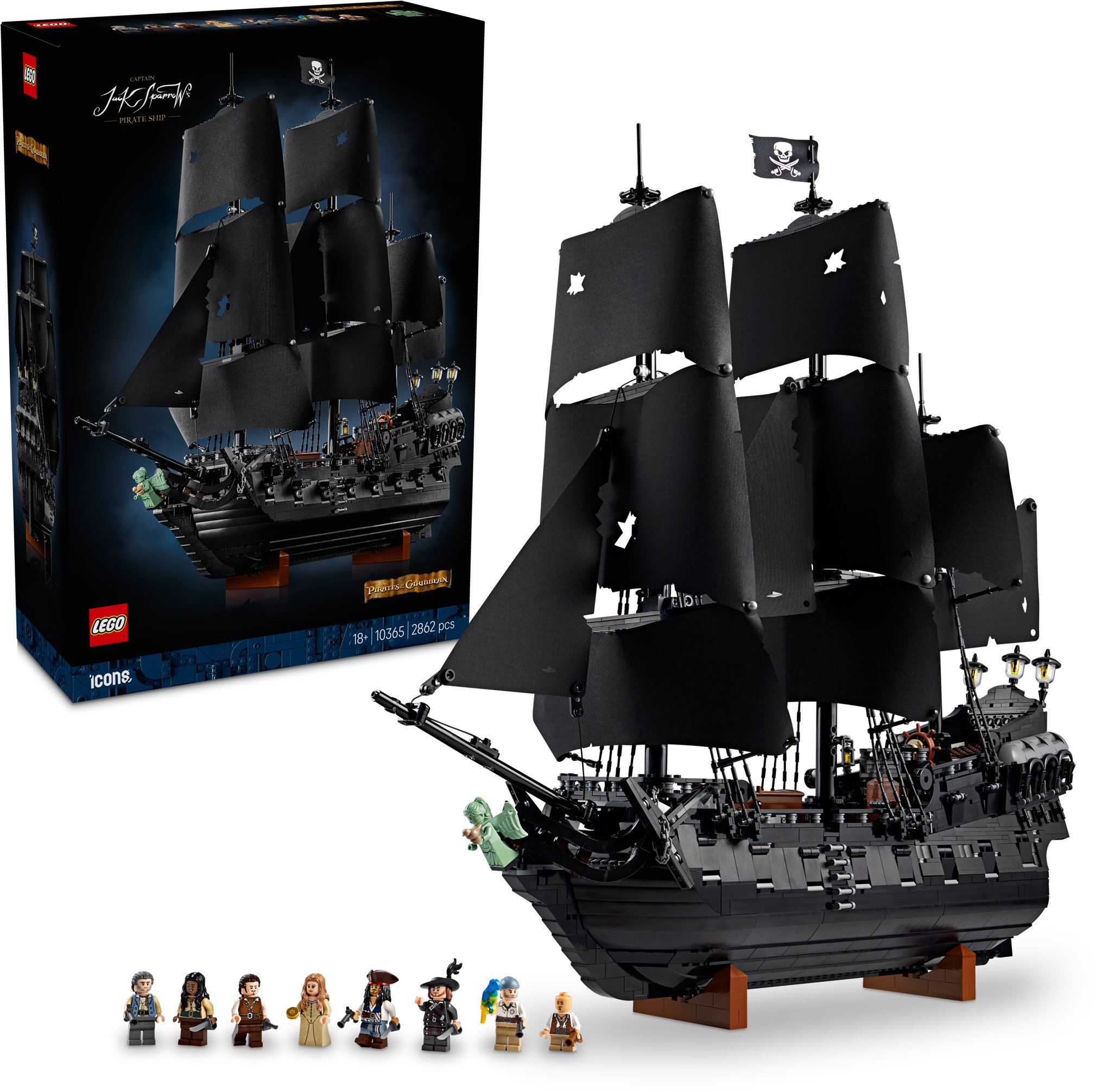 LEGO® Icons 10365 Pirátska loď kapitána Jacka Sparrowa