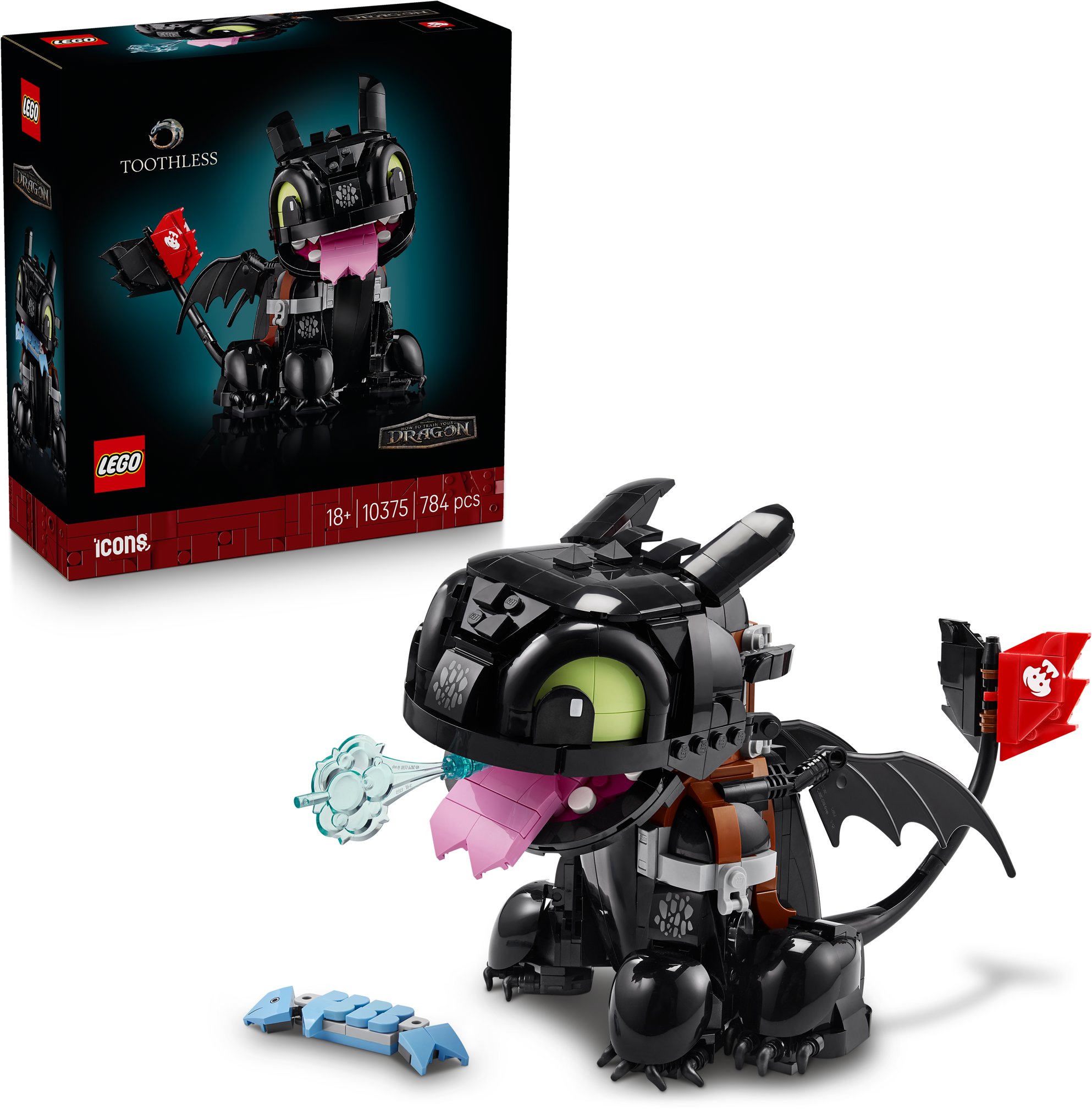 LEGO® Icons 10375 Ako si vycvičiť draka: Bezzubka