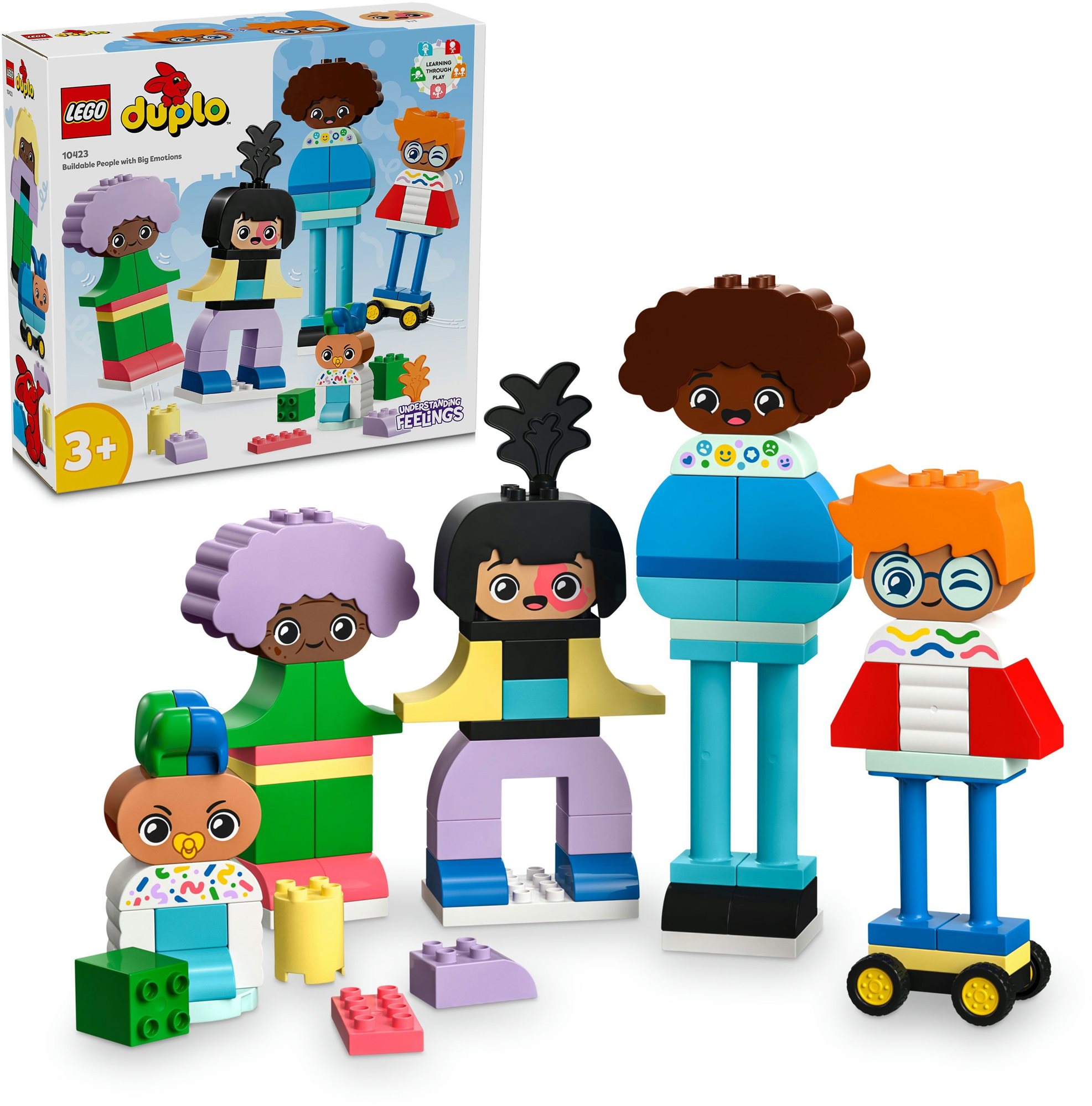 LEGO® DUPLO® 10423 Zostaviteľní ľudia s veľkými emóciami