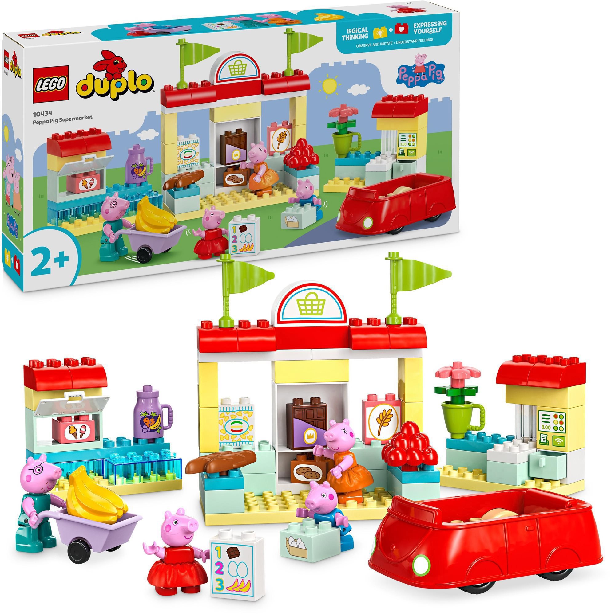 LEGO® DUPLO® 10434 Prasiatko Peppa a supermarket