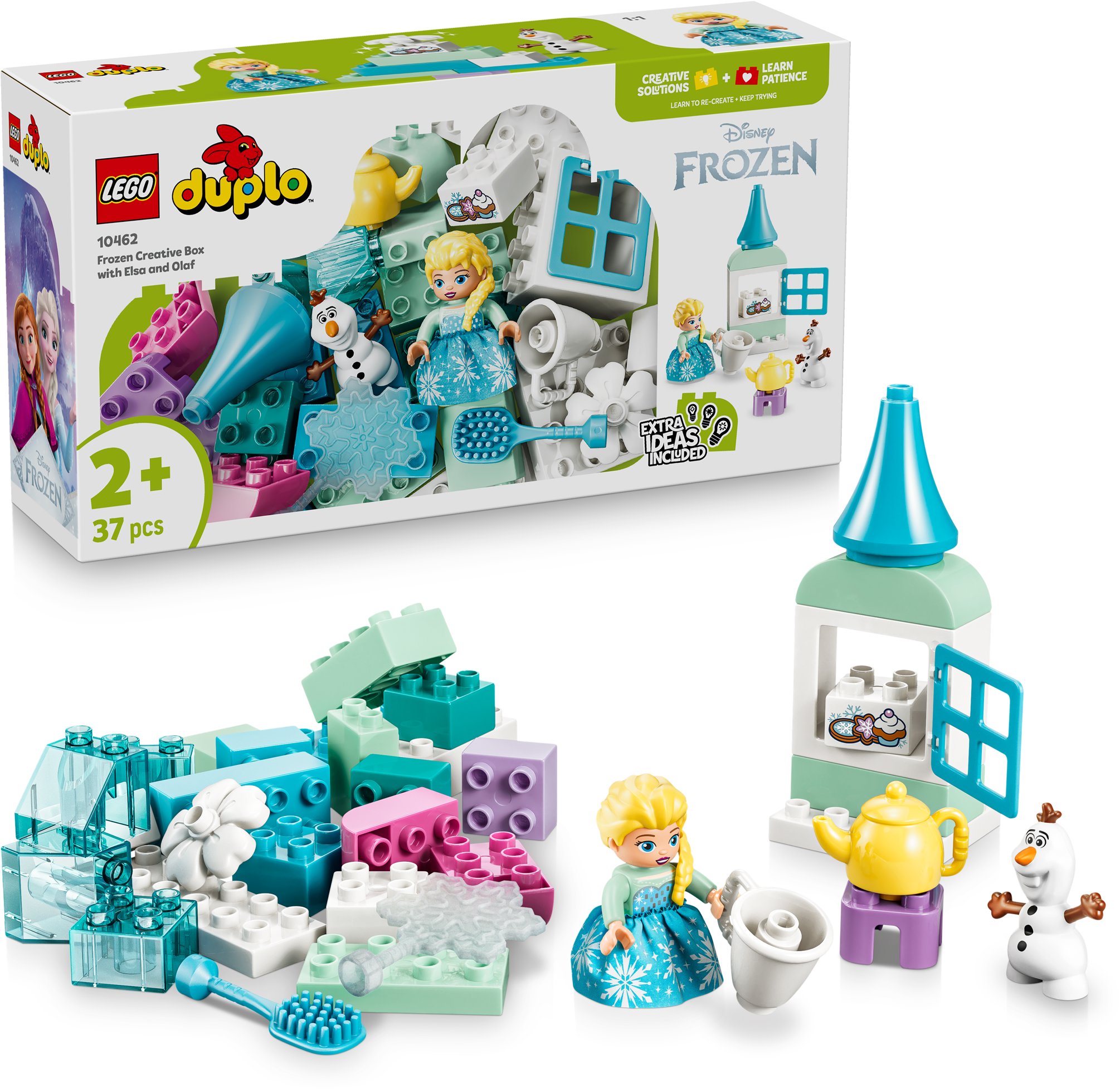 LEGO® DUPLO Disney™ 10462 Ľadové kráľovstvo: Kreatívna krabička s Elsou a Olafom