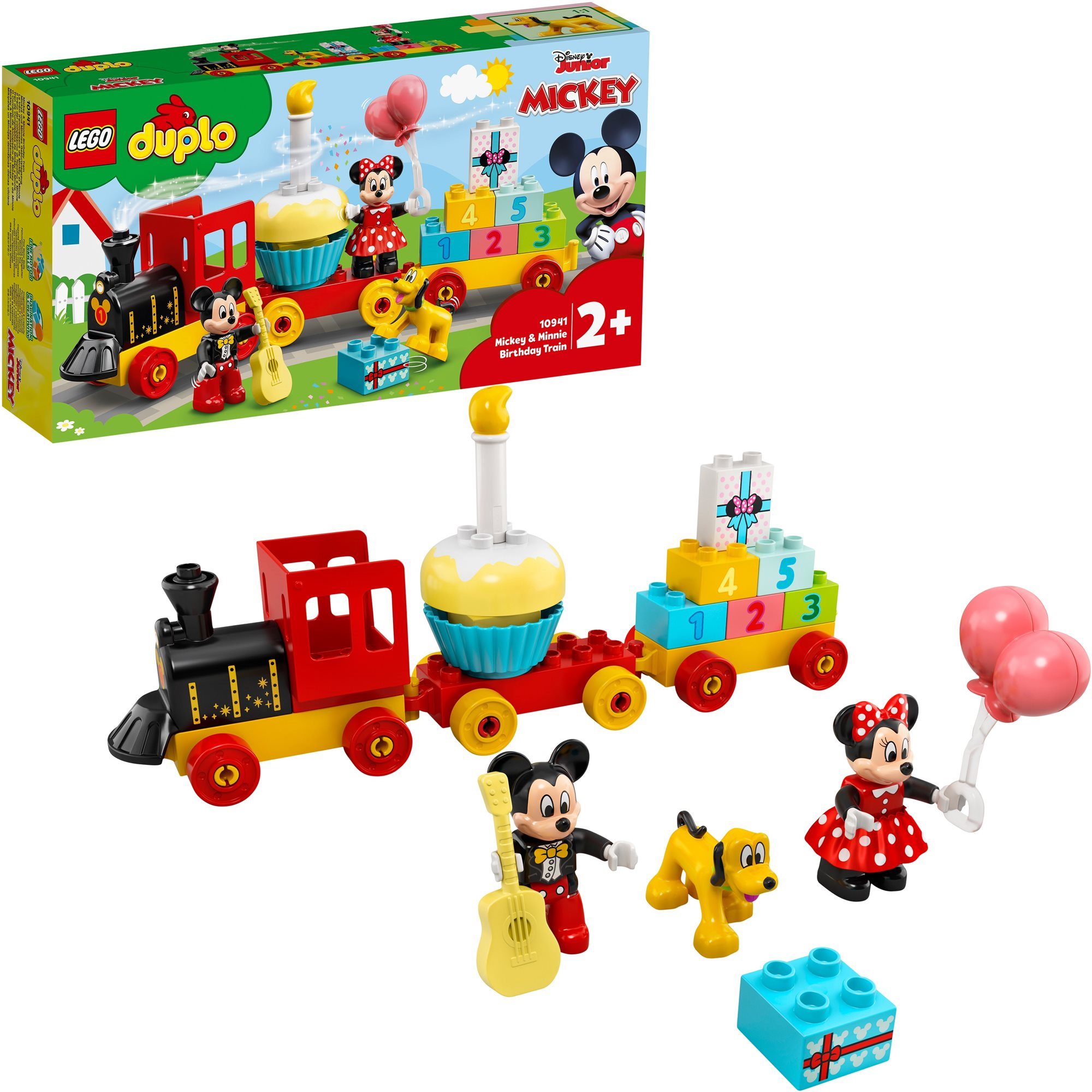 LEGO DUPLO Disney TM 10941 Narodeninový vláčik Mickeyho a Minnie