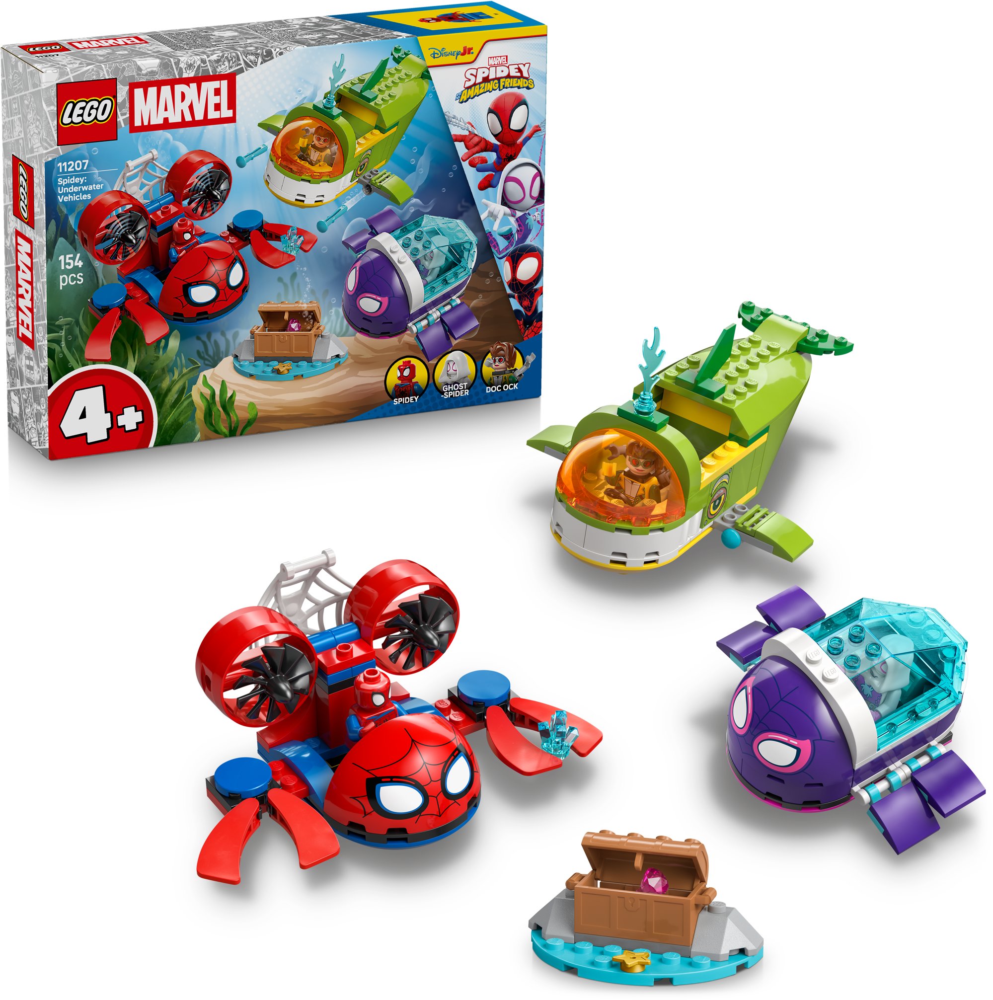 LEGO® │ Marvel 11207 Spidey: Podmorské vozidlá
