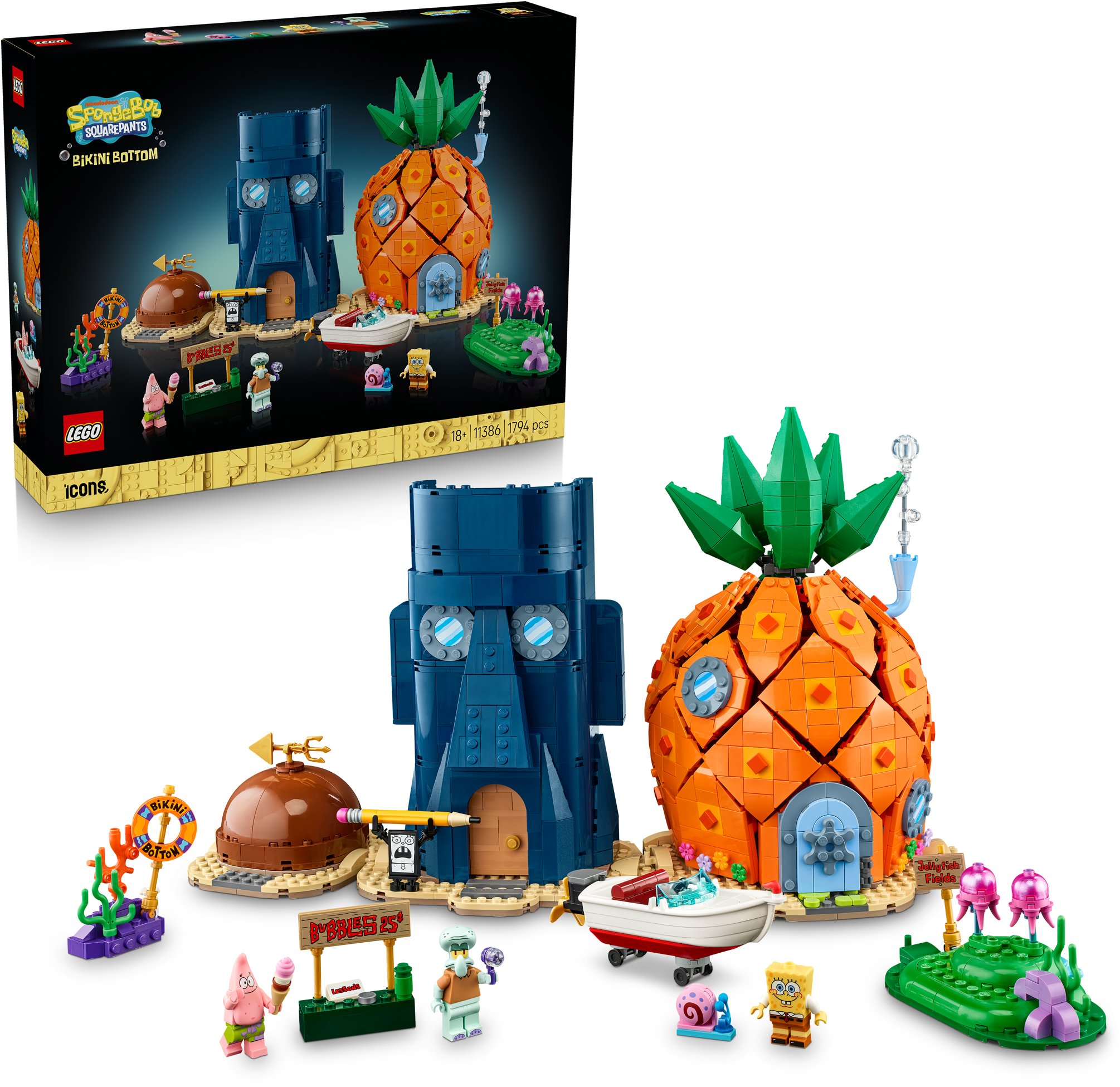LEGO® Icons 11386 Spongebob Squarepants: Zátišie bikín