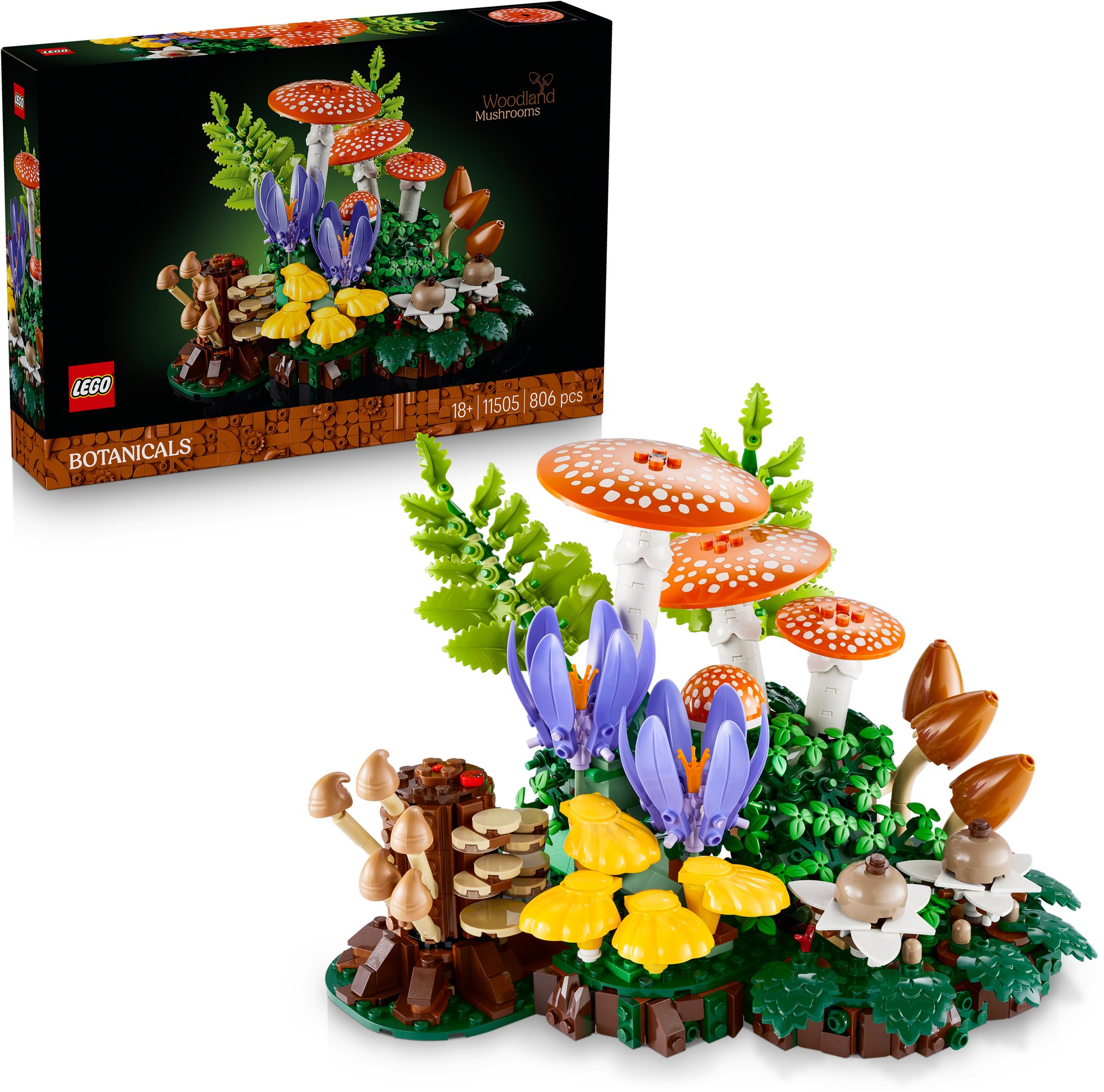 LEGO® Botanicals 11505 Lesné huby