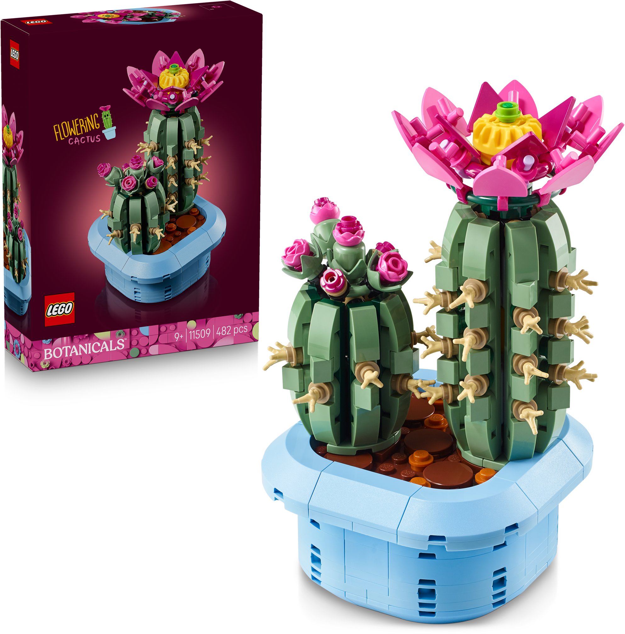 LEGO® Botanicals 11509 Kvitnúci kaktus