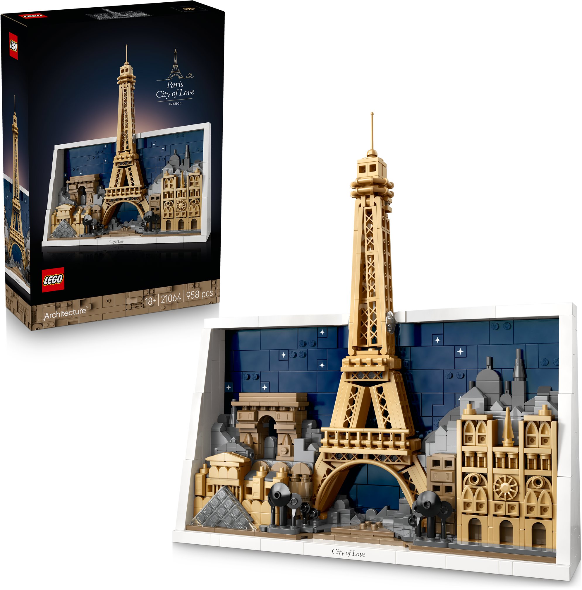 LEGO® Architecture 21064 Paríž – mesto lásky
