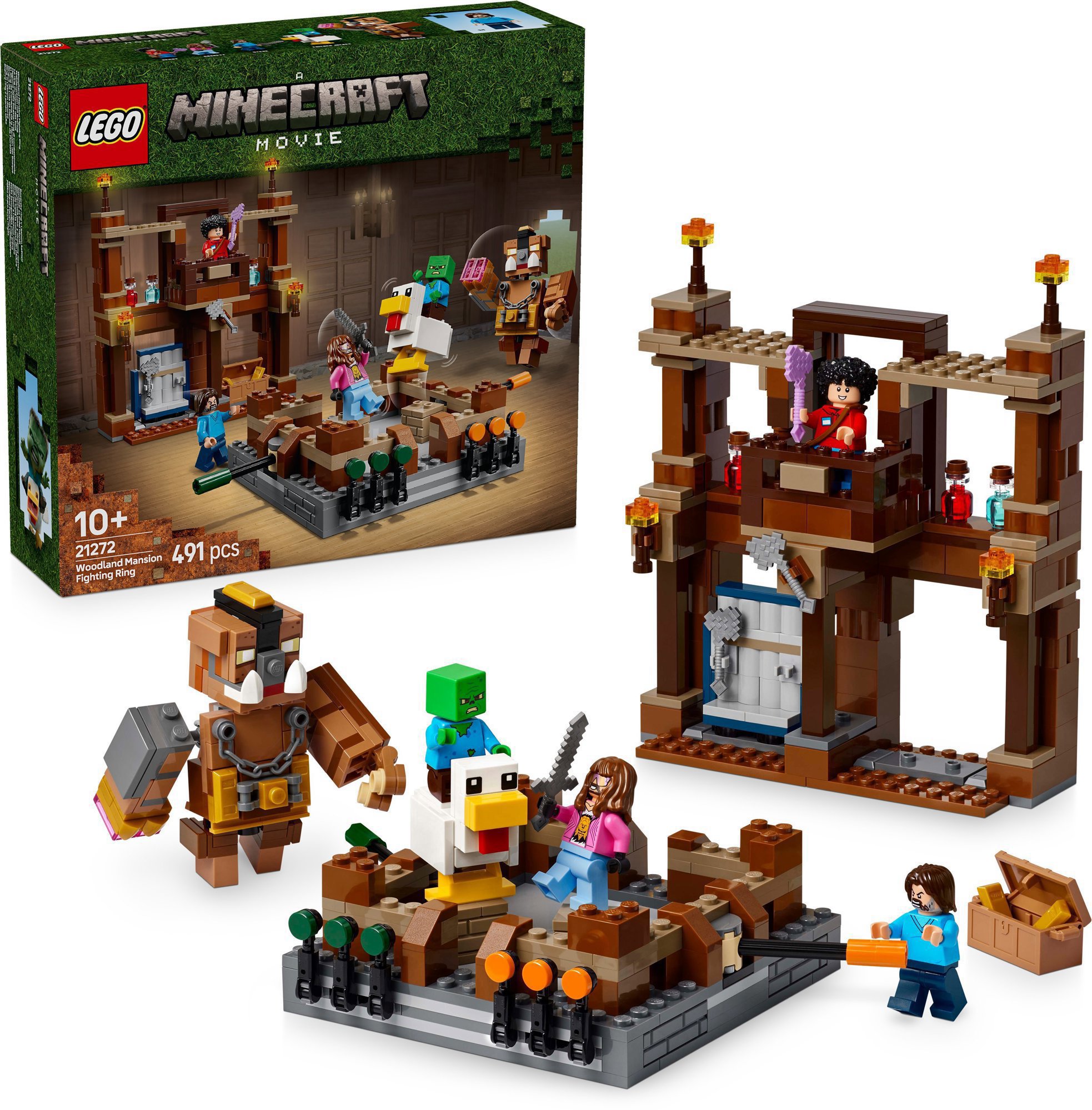 LEGO® Minecraft® 21272 Boxerský ring v Lesnom kaštieli