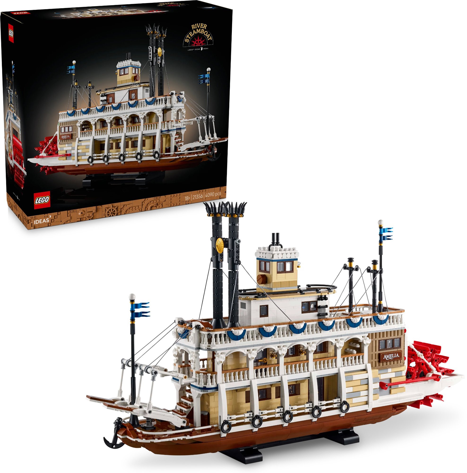 LEGO® Ideas 21356 Riečny parník