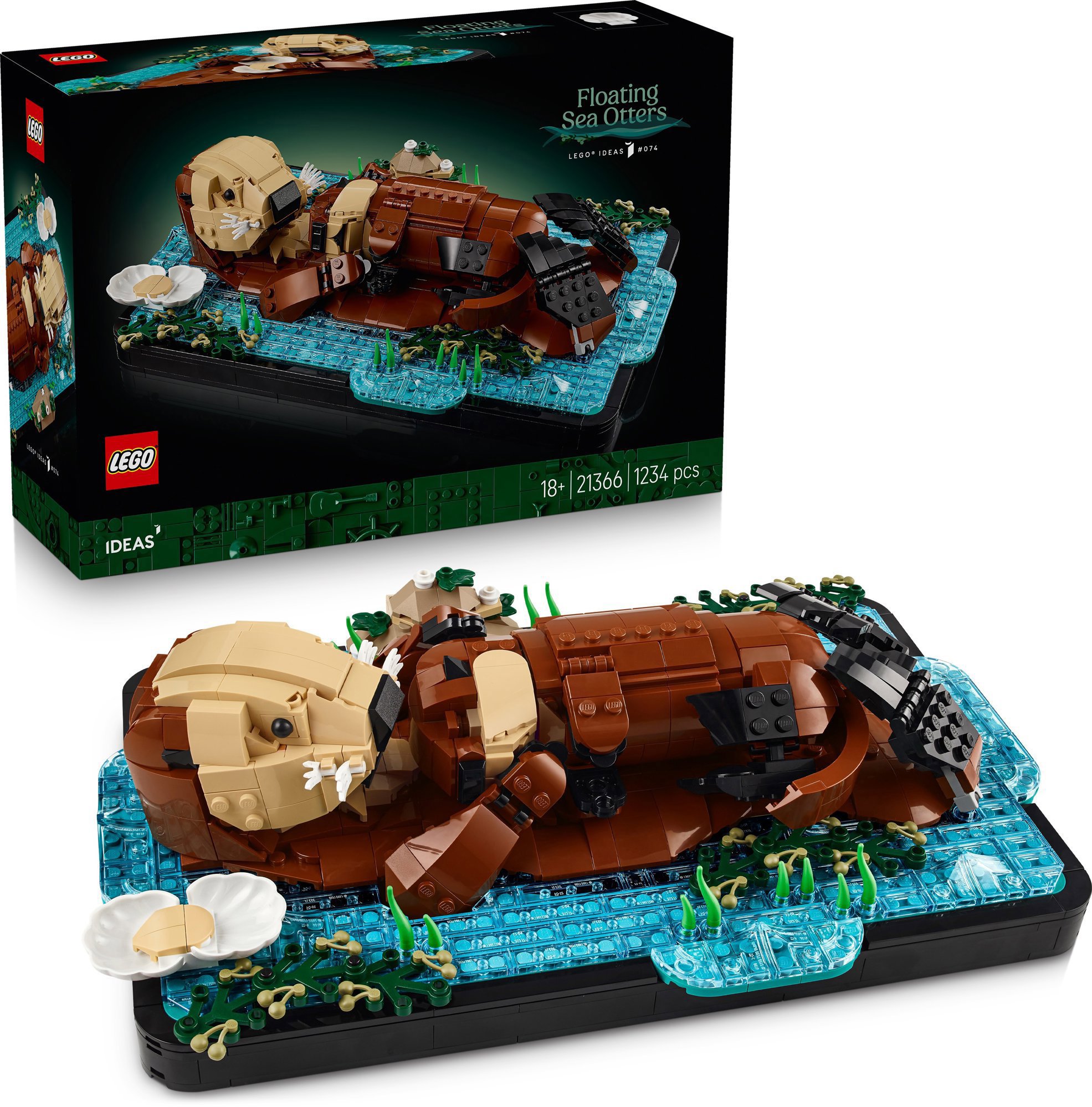 LEGO® Ideas 21366 Plávajúce morské vydry