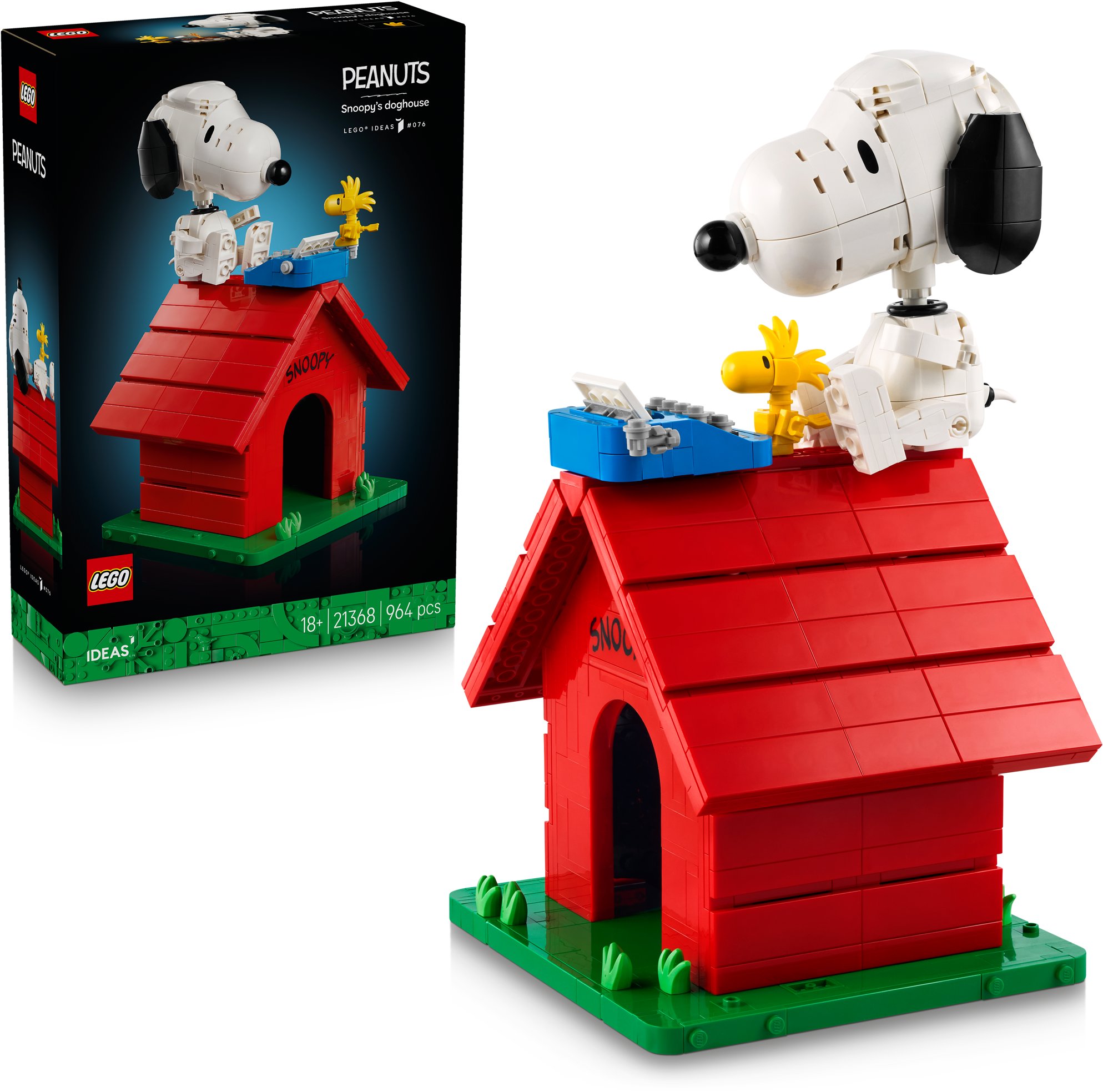 LEGO® Ideas 21368 Peanuts: Snoopyho búda