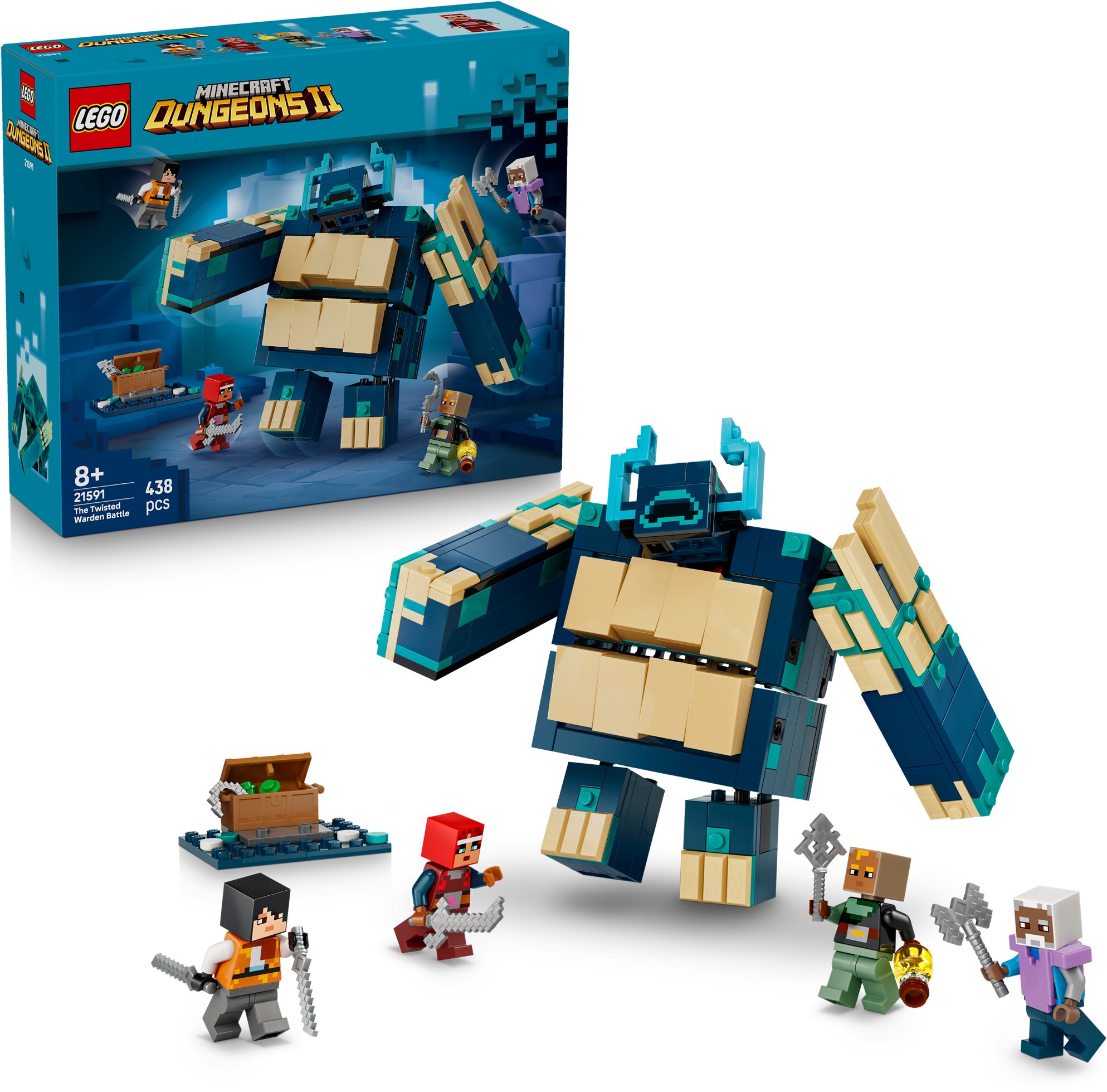 LEGO® Minecraft® 21591 Súboj s pokriveným Strážcom