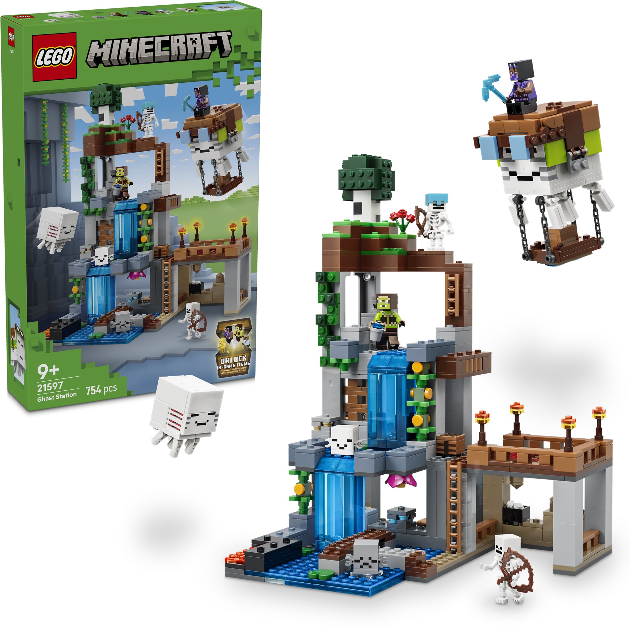 LEGO® Minecraft 21597 Základňa Ghasta