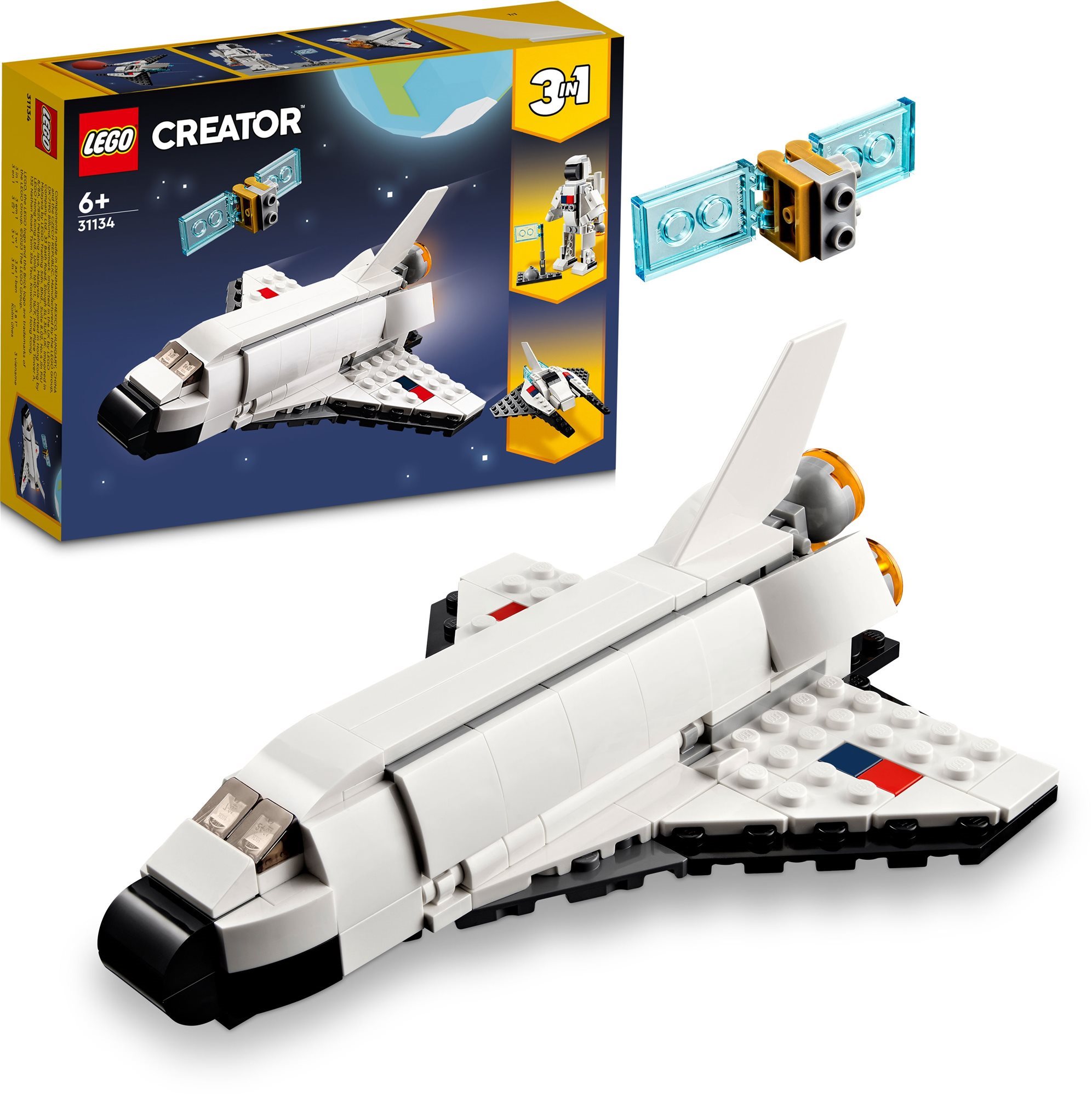 LEGO® Creator 3 v 1 31134 Raketoplán