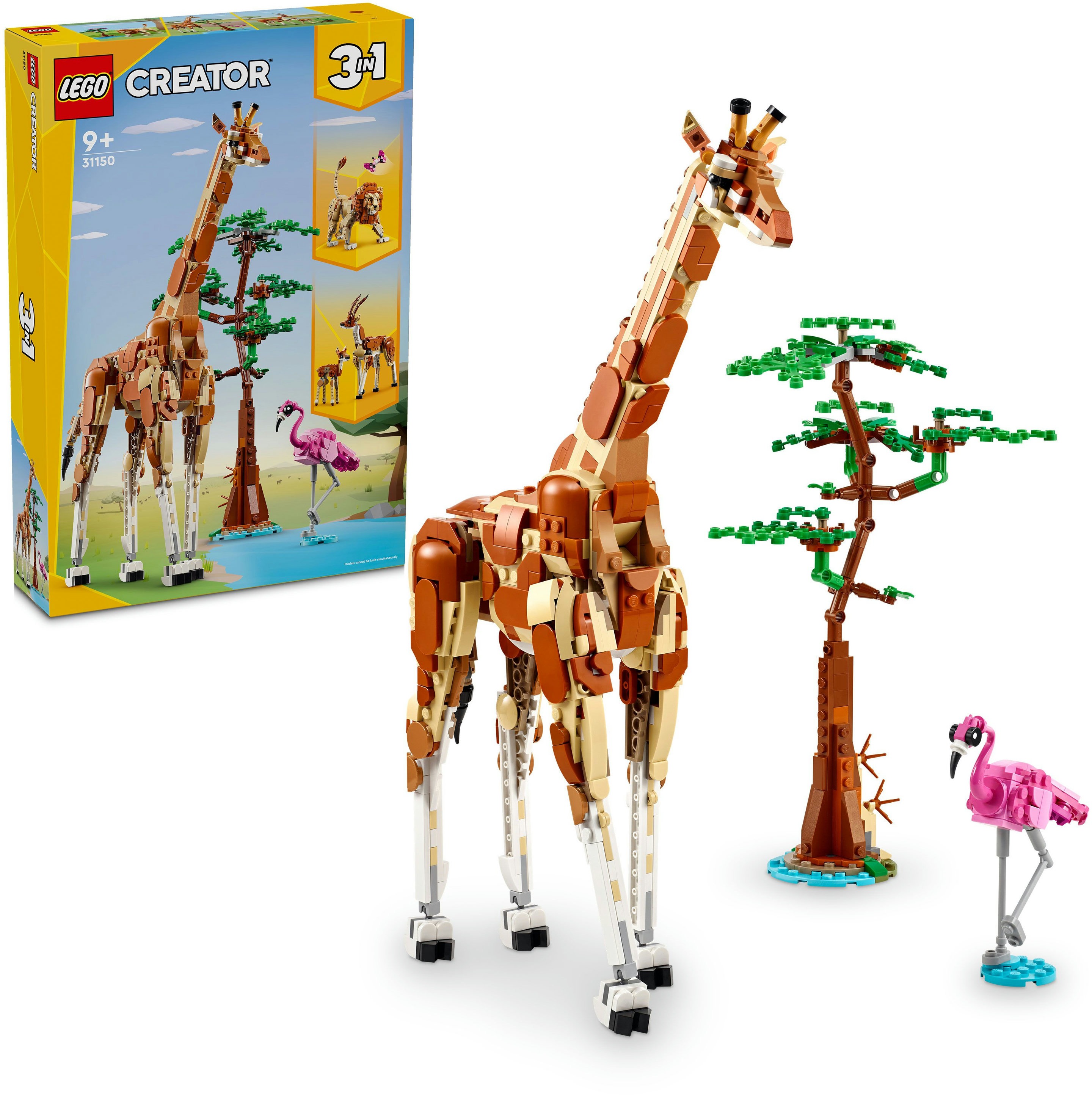 LEGO® Creator 3 v 1 31150 Divoké zvieratá zo safari