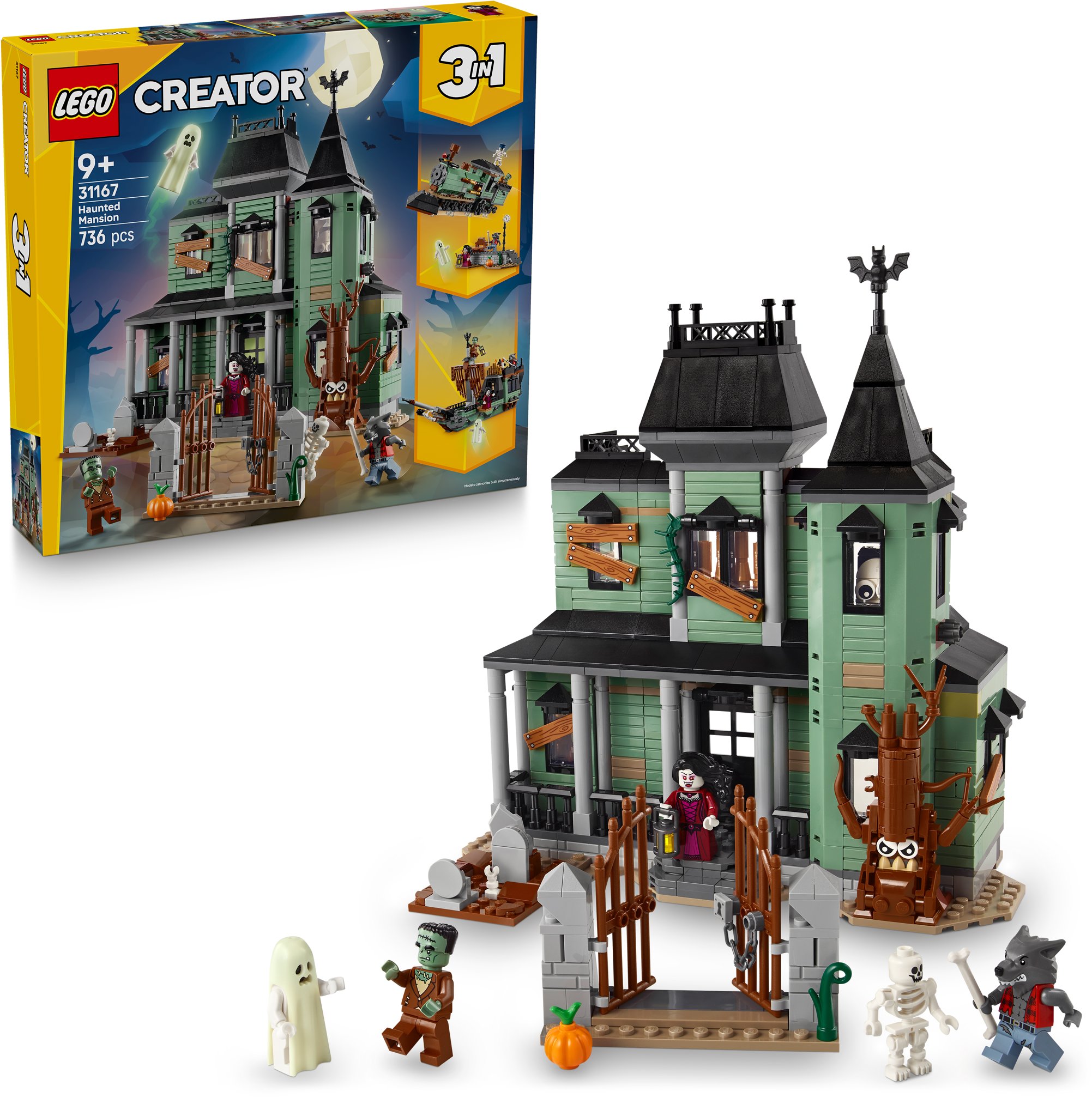LEGO® Creator 3 v 1 31167 Strašidelný dom