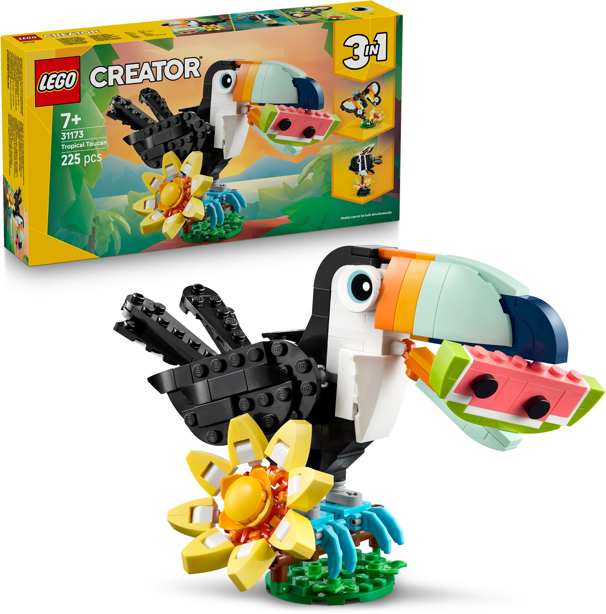LEGO® Creator 3 v 1 31173 Divoké zvieratá: Tropický tukan