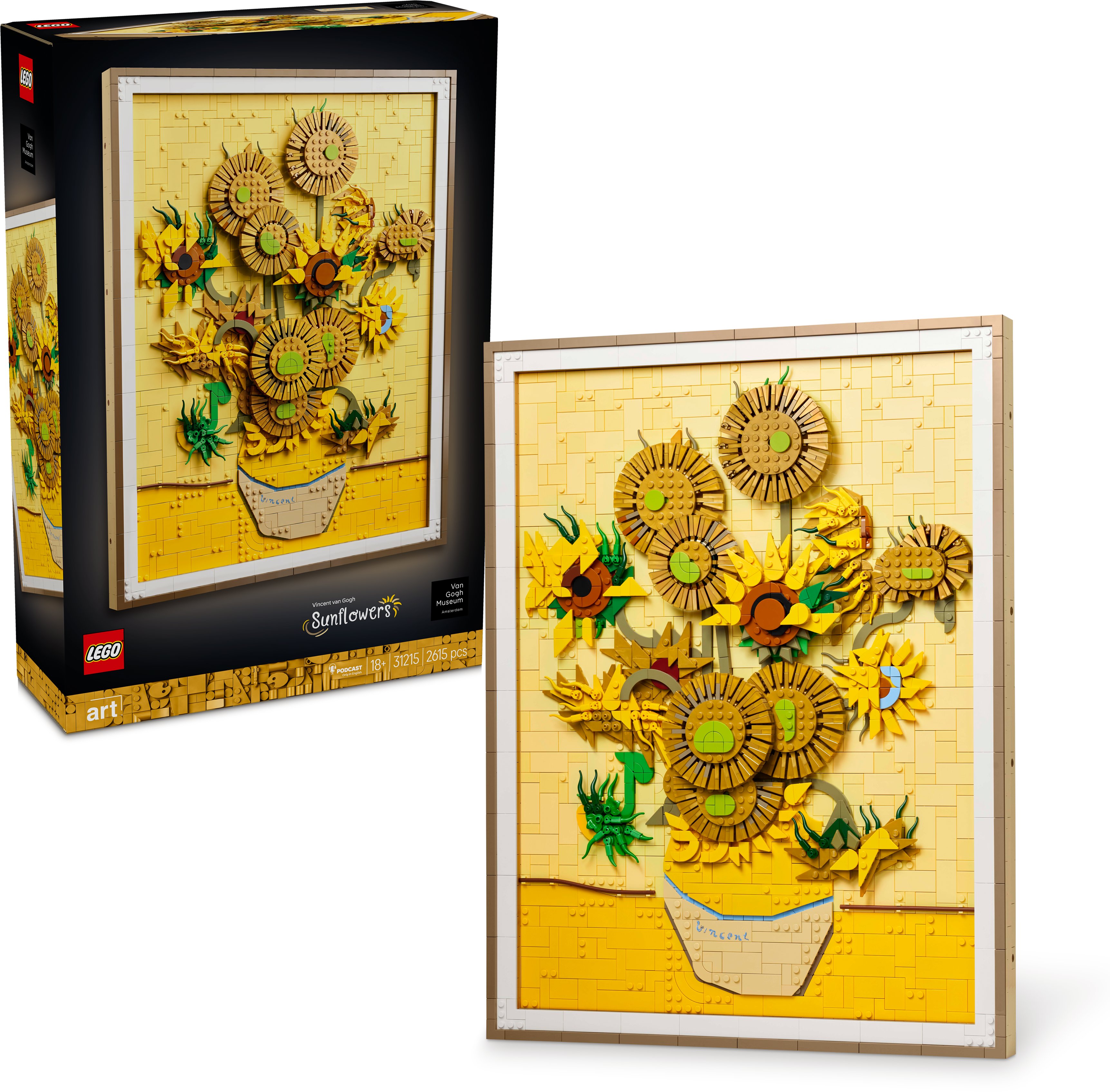 LEGO® Art 31215 Vincent van Gogh – Slnečnice