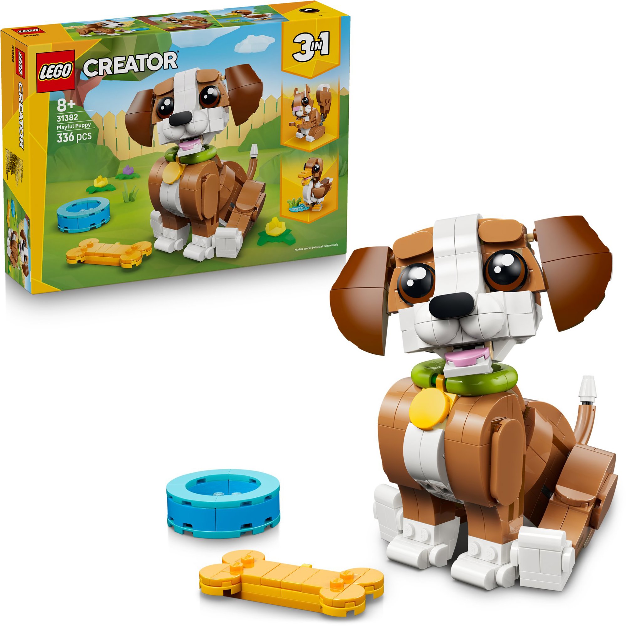 LEGO® Creator 31382 Roztomilé zvieratká: Hravé šteniatko