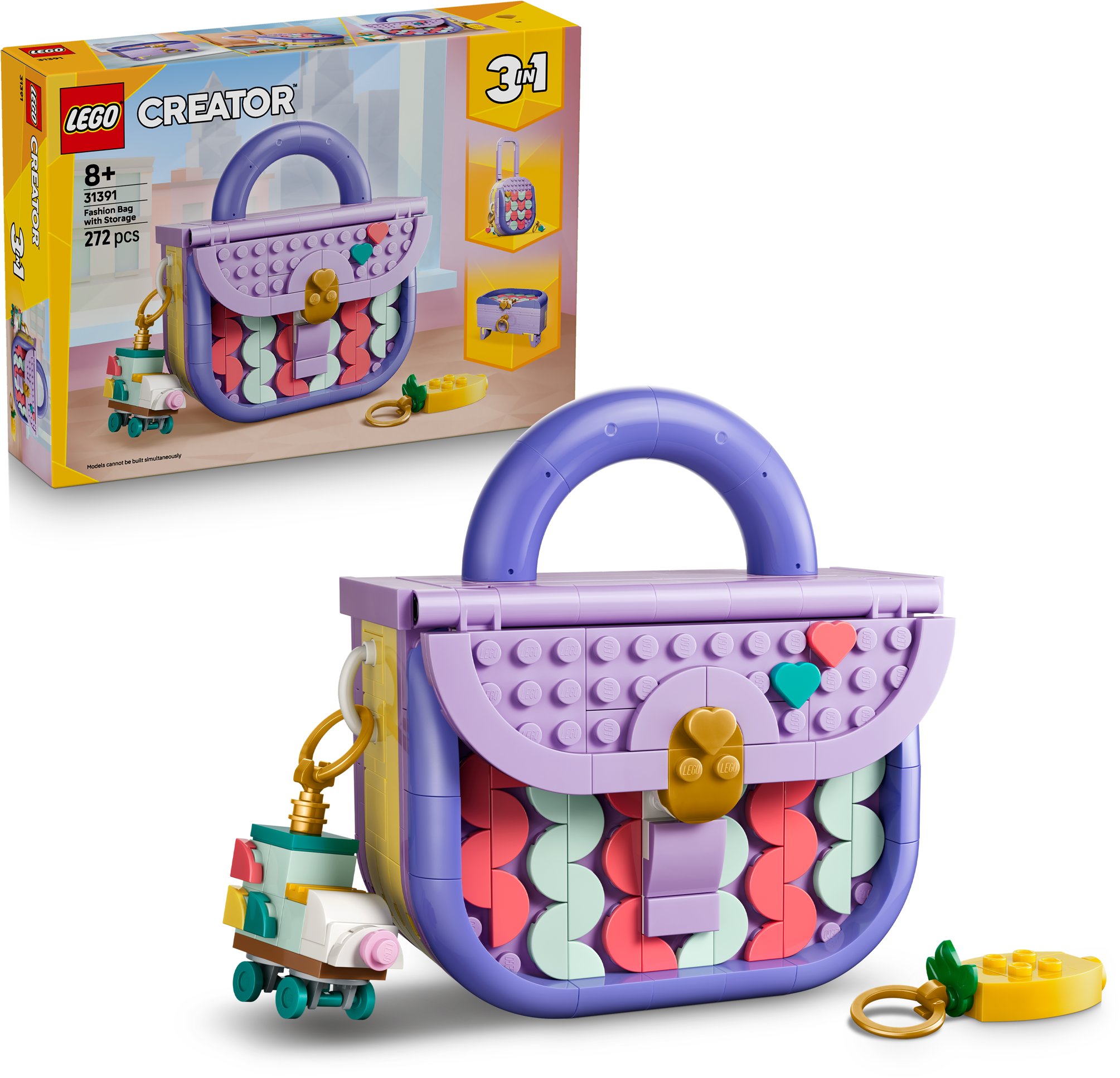 LEGO® Creator 3 v 1 31391 Módna kabelka s úložným priestorom