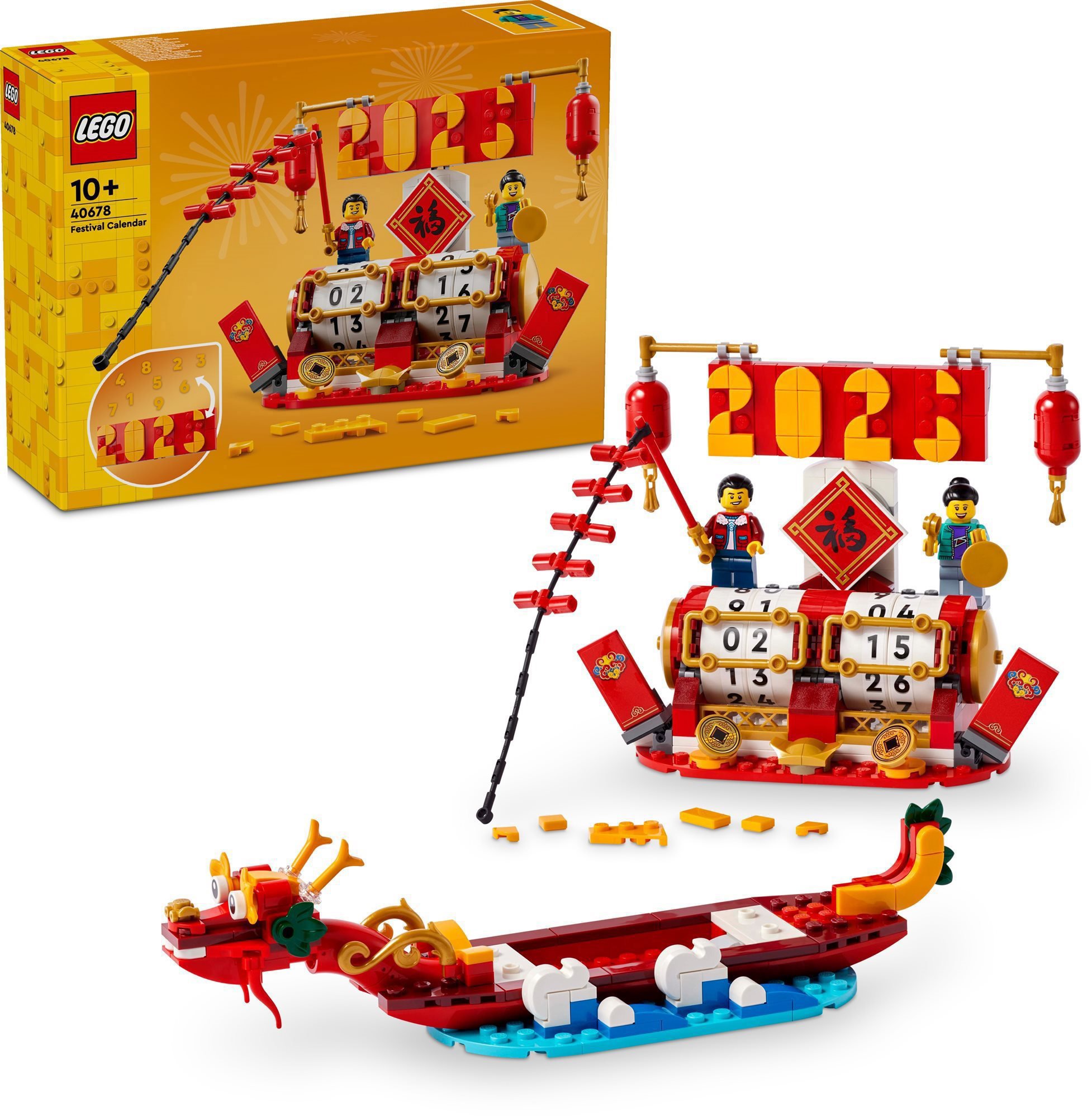 LEGO® Iconic 40678 Kalendár sviatkov