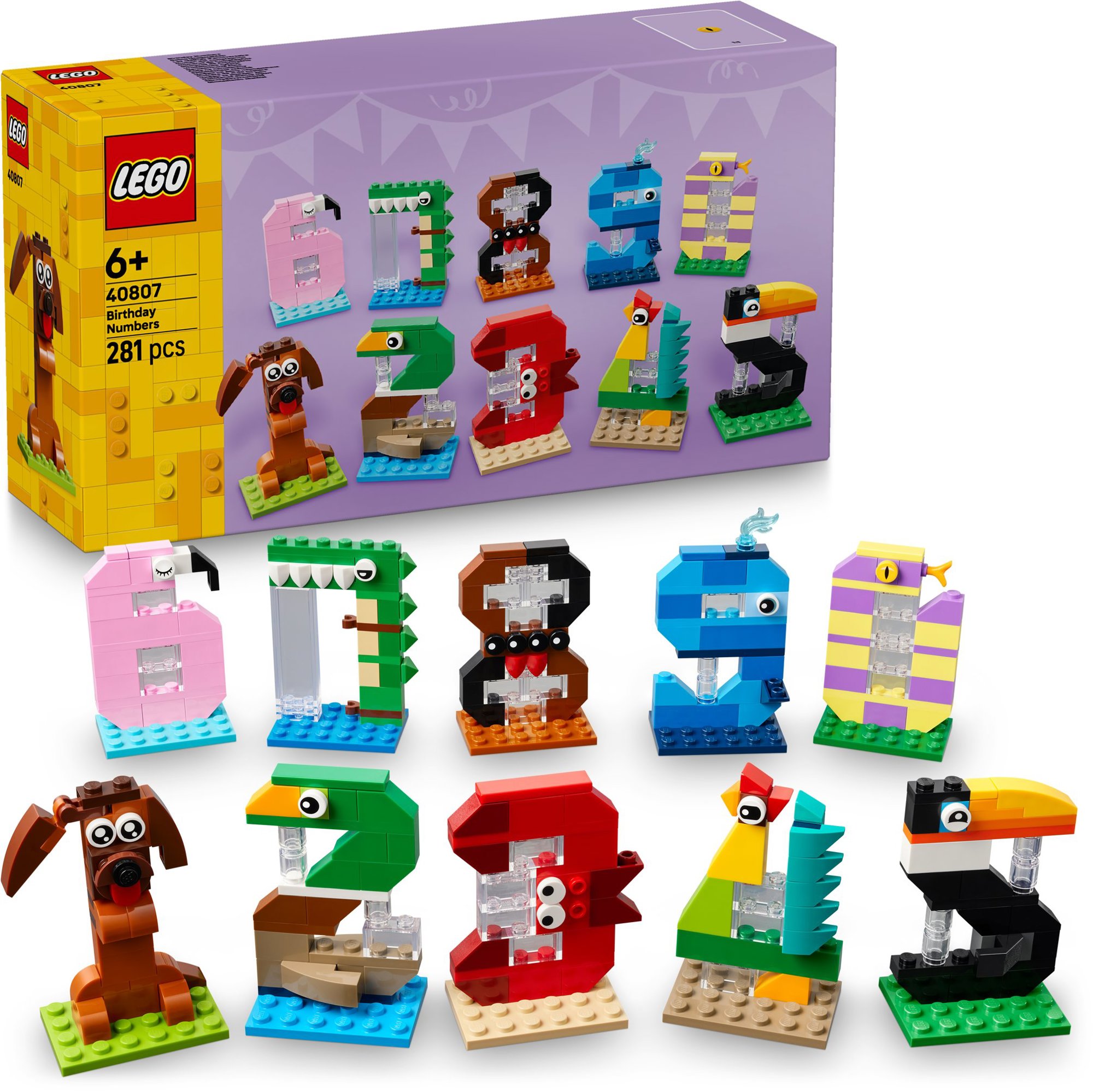LEGO® Icons 40807 Narodeninové čísla