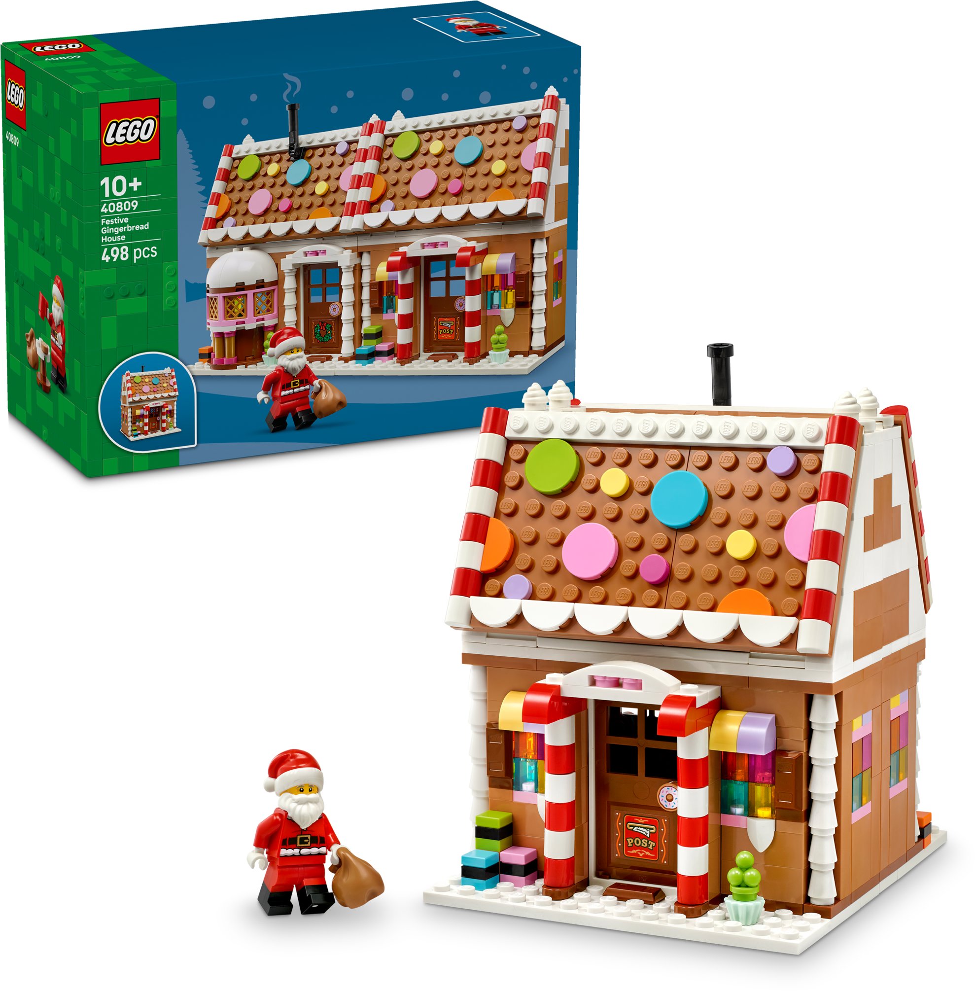 LEGO® Icons 40809 Vianočná perníková chalúpka