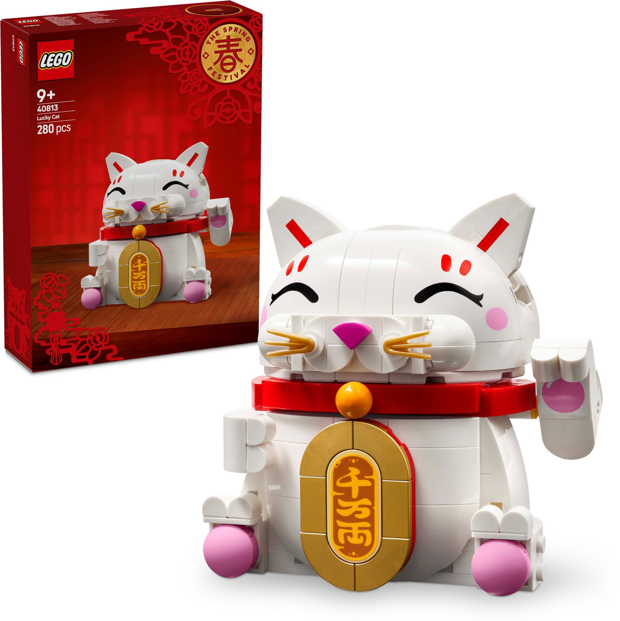 LEGO® Icons 40813 Mačka pre šťastie