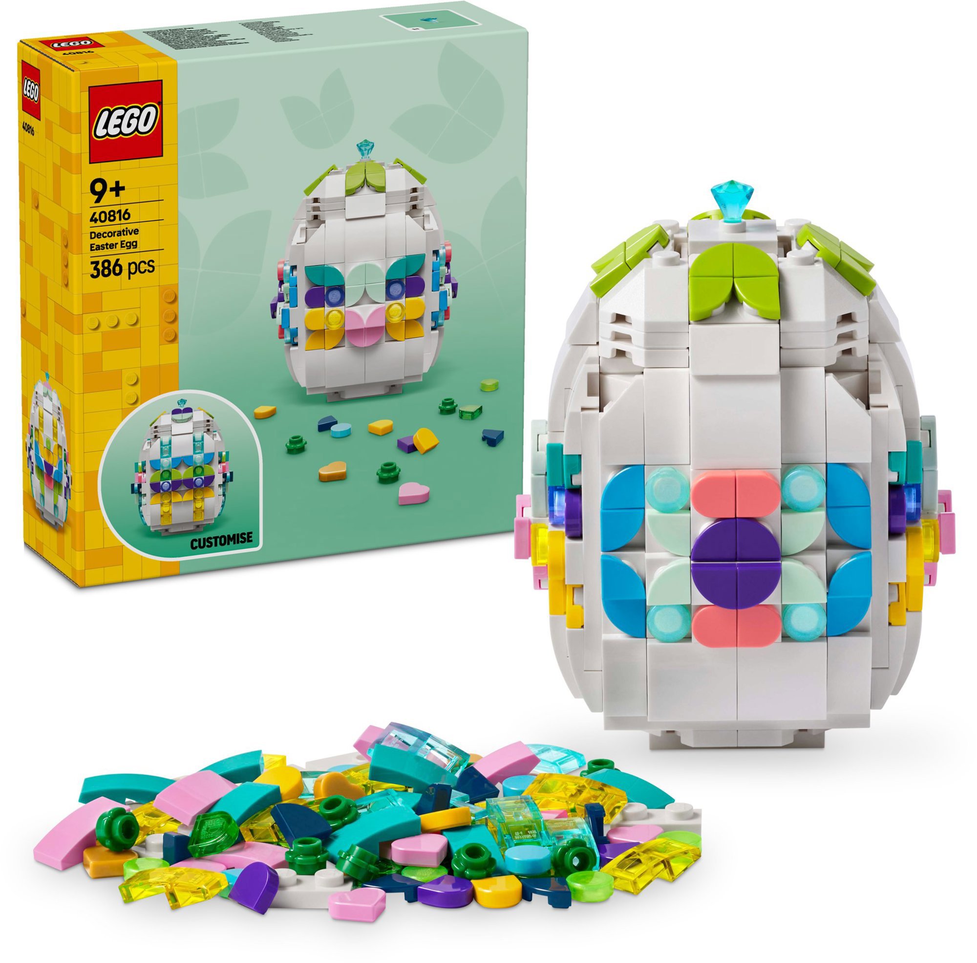 LEGO® Iconic 40816 Ozdobné veľkonočné vajíčko