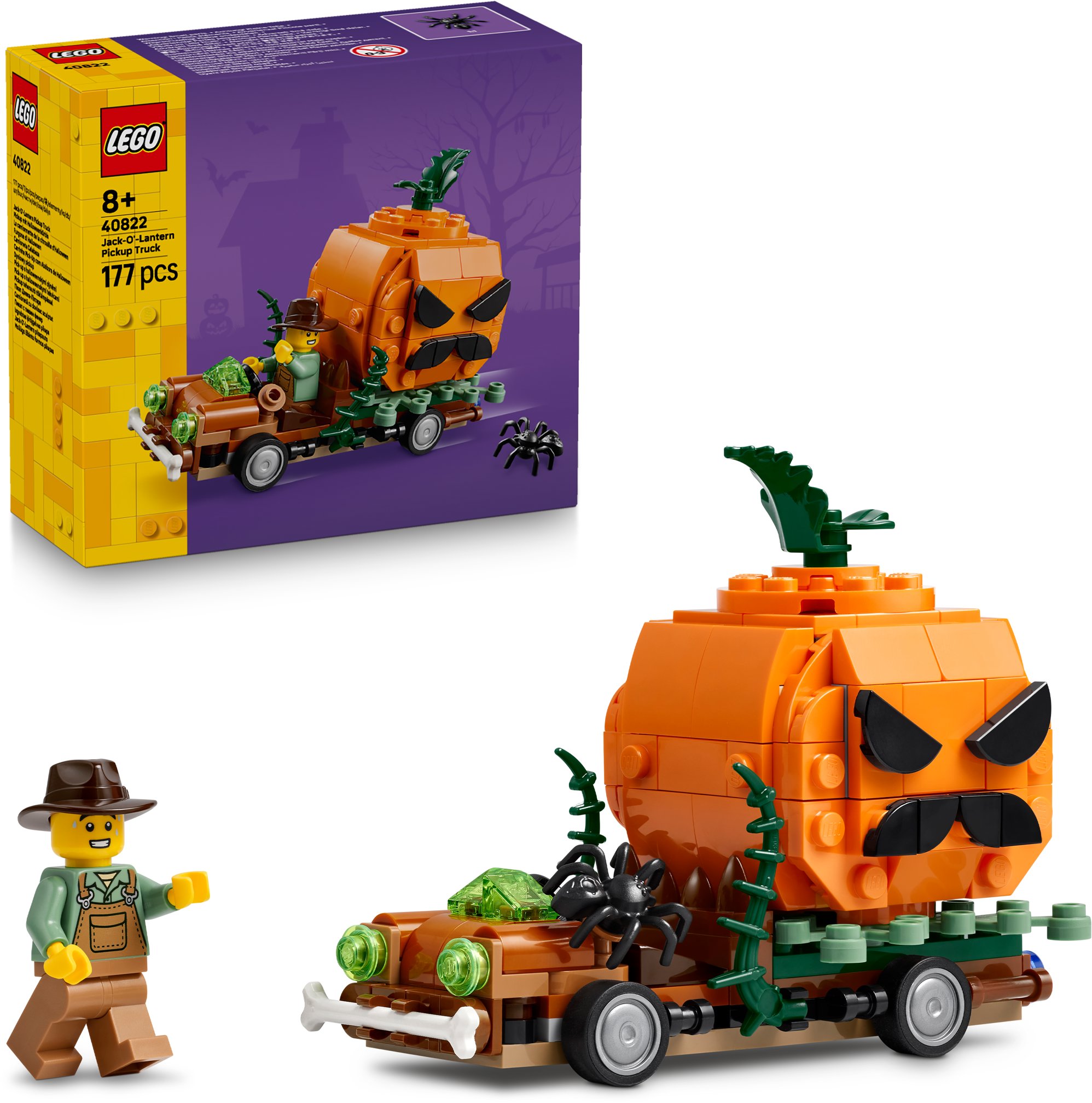LEGO® Icons 40822 Pikap s halloweenskými tekvicami