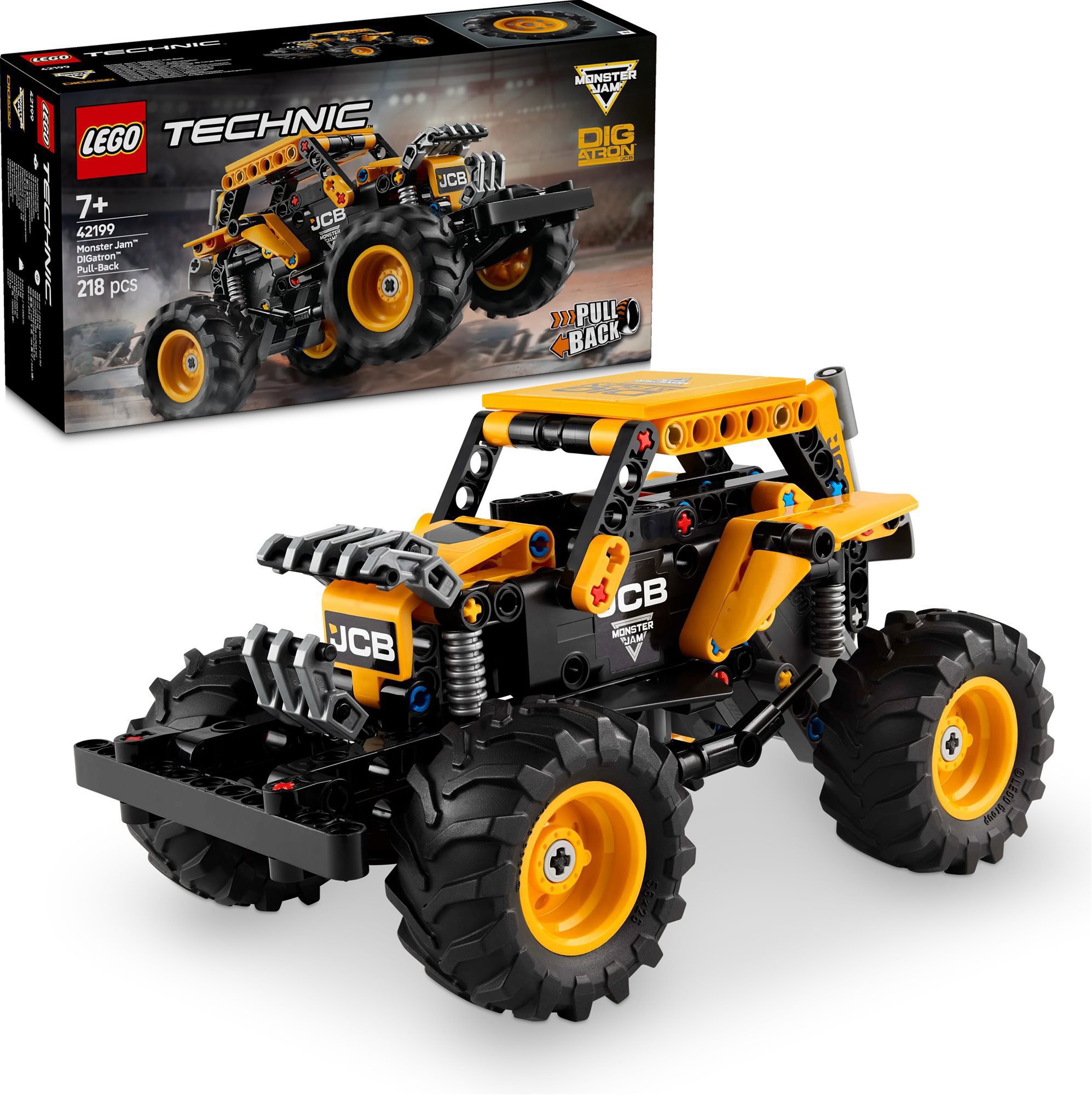 LEGO® Technic 42199 Monster Jam™ DIGatron™ s naťahovacím motorom