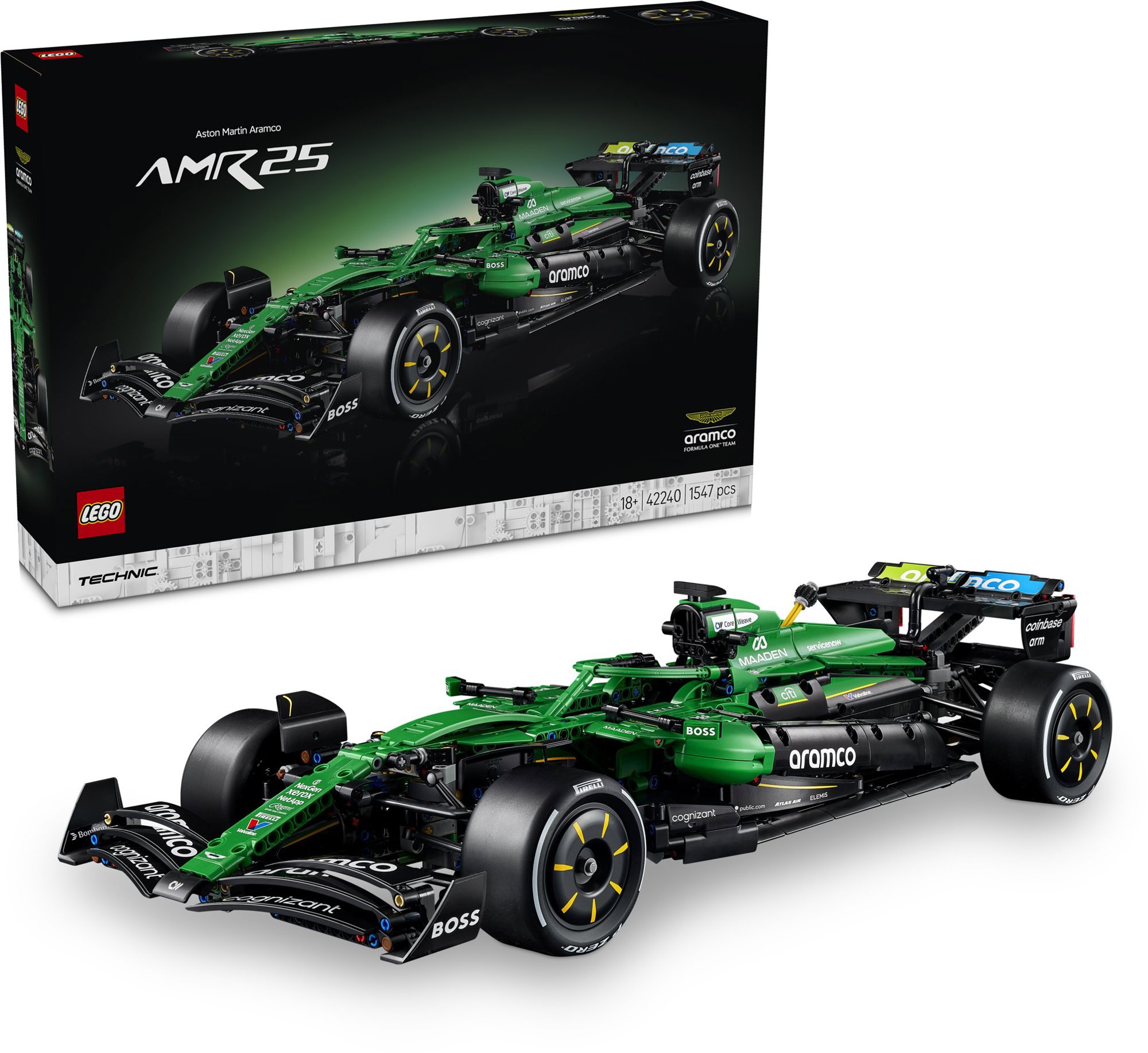 LEGO® Technic 42240 Auto F1® Aston Martin Aramco AMR25